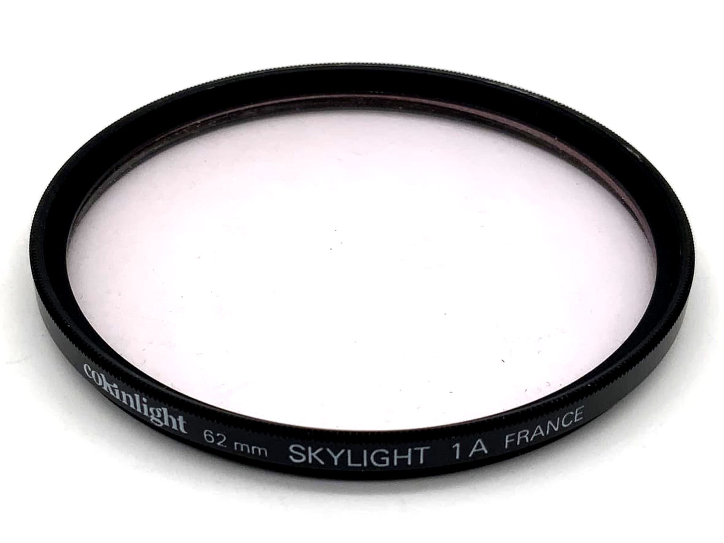 Filtre circulaire cokin Skylight 1A 62 mm, filetage M62
