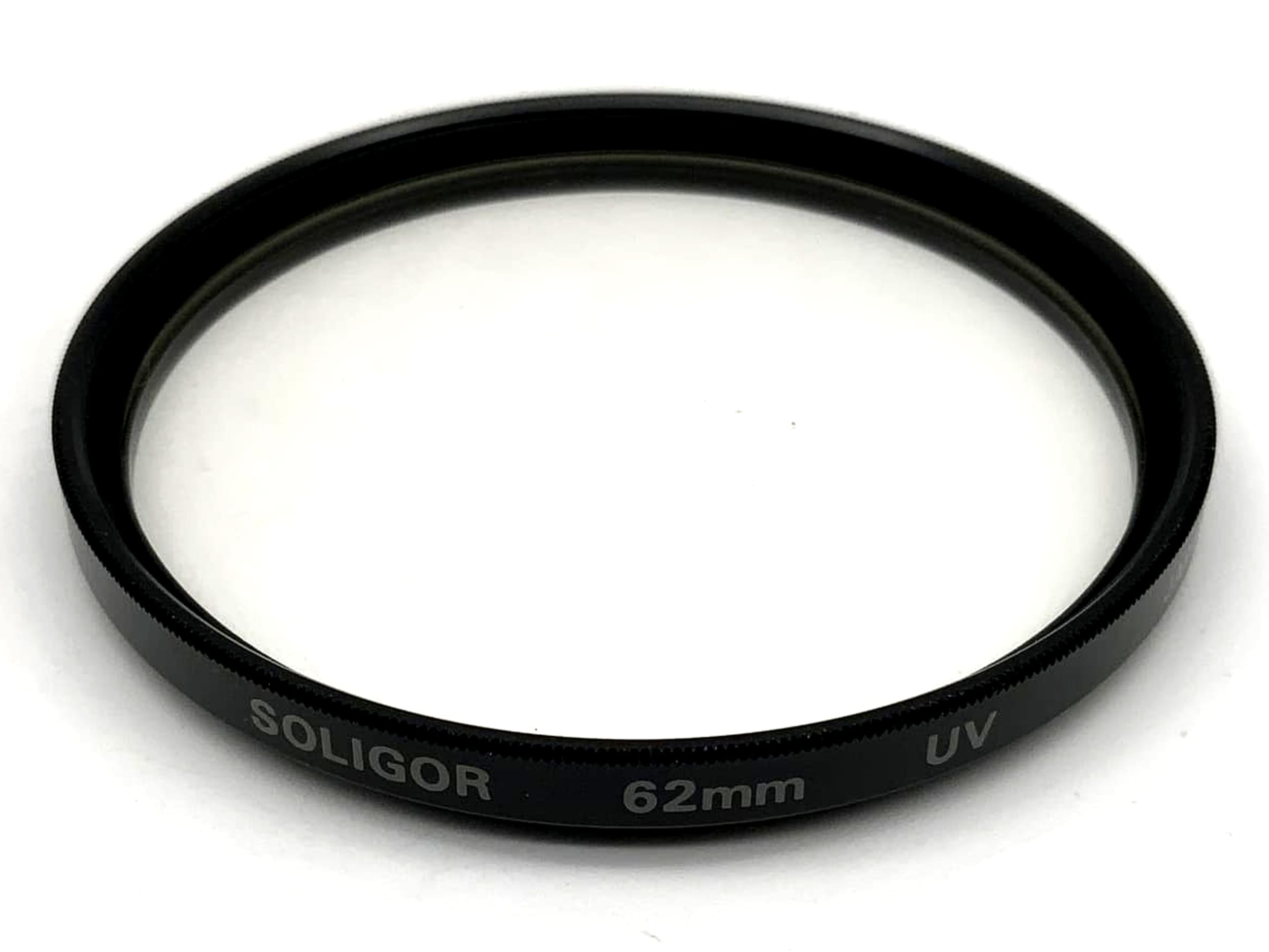 Filtre UV Soligor 62 mm, filetage circulaire M62