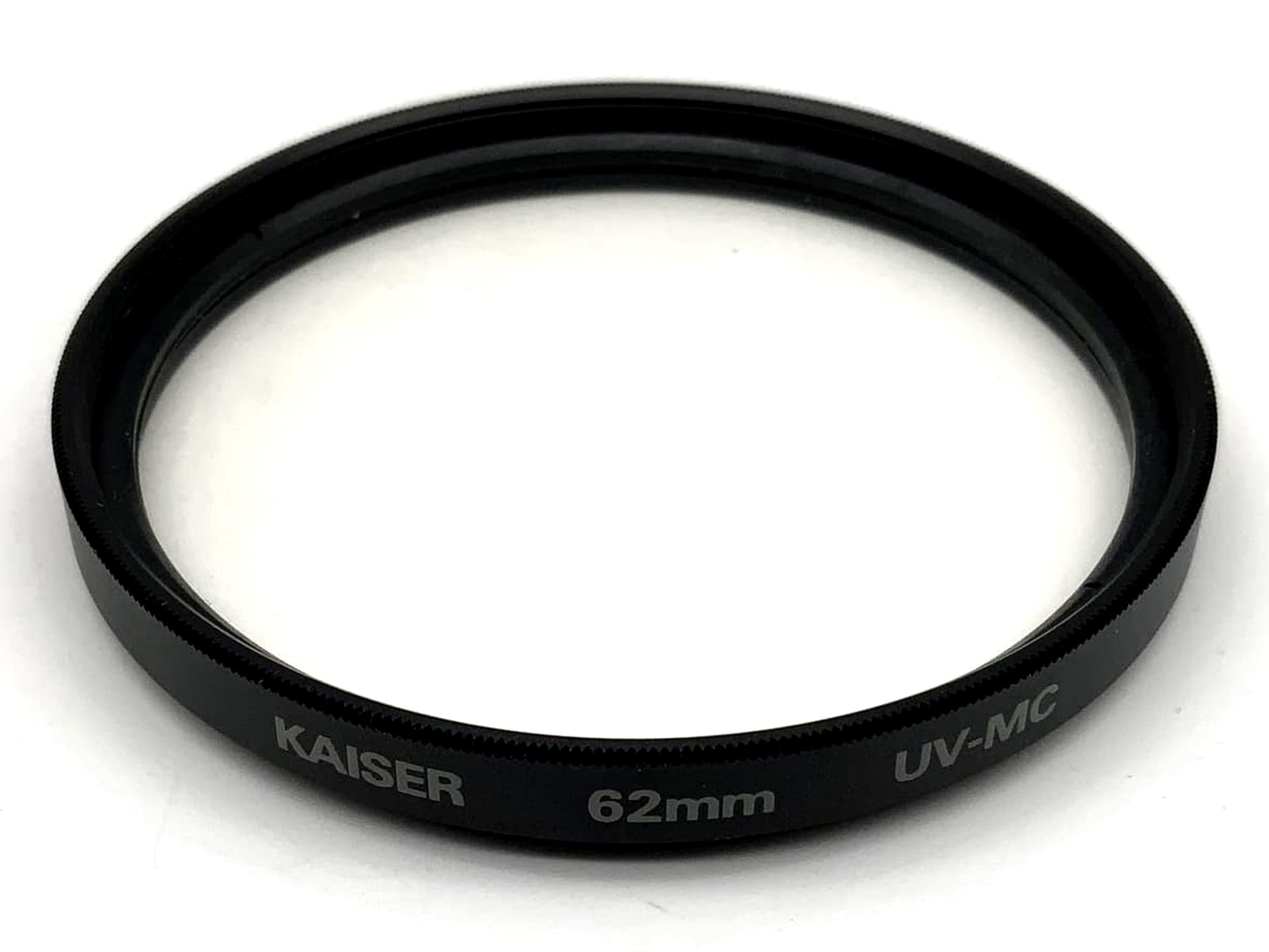 Filtre Kaiser UV UV-MC circulaire 62 mm, filetage M62