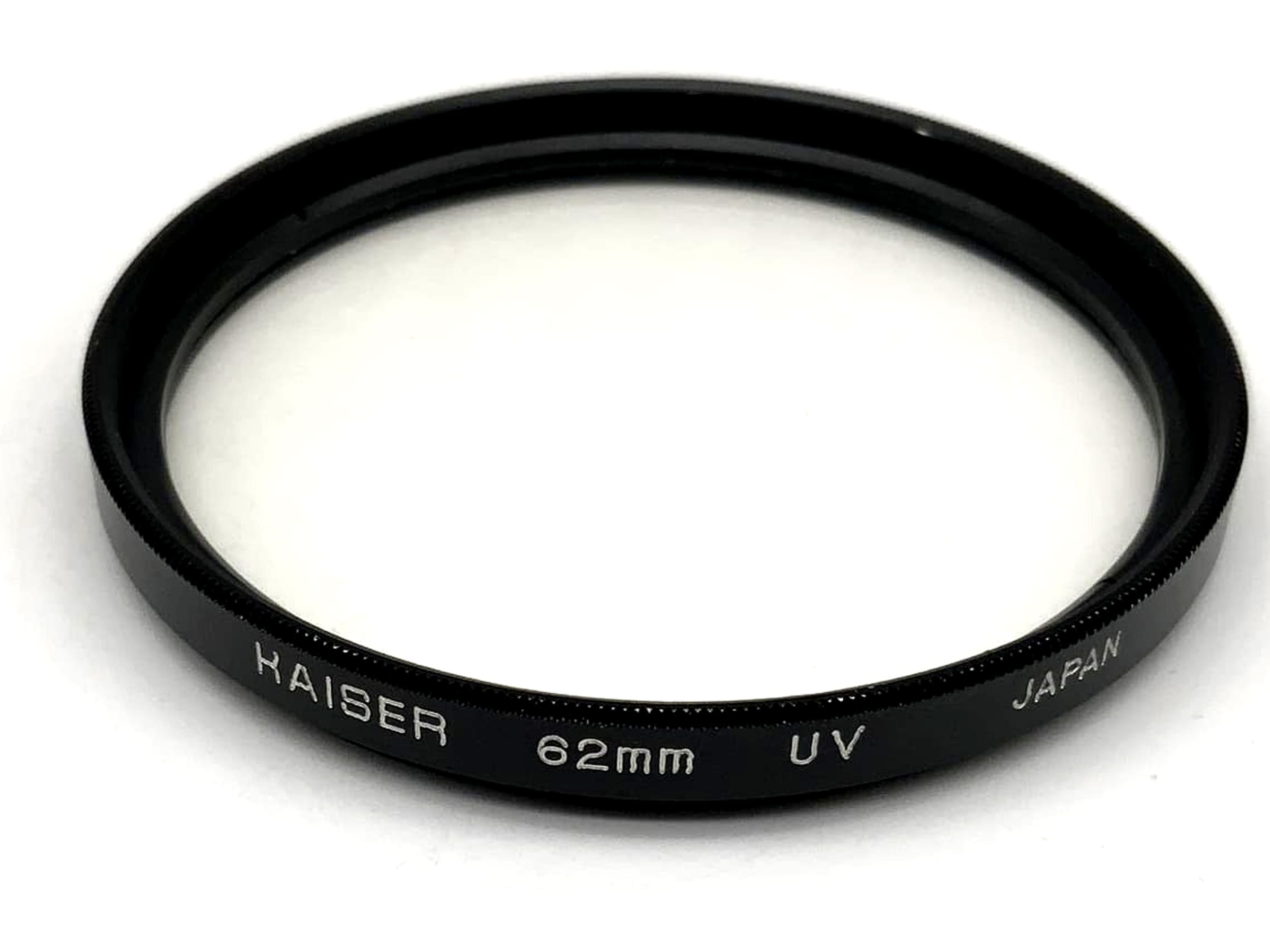 Filtre UV Kaiser 62 mm, filetage circulaire M62