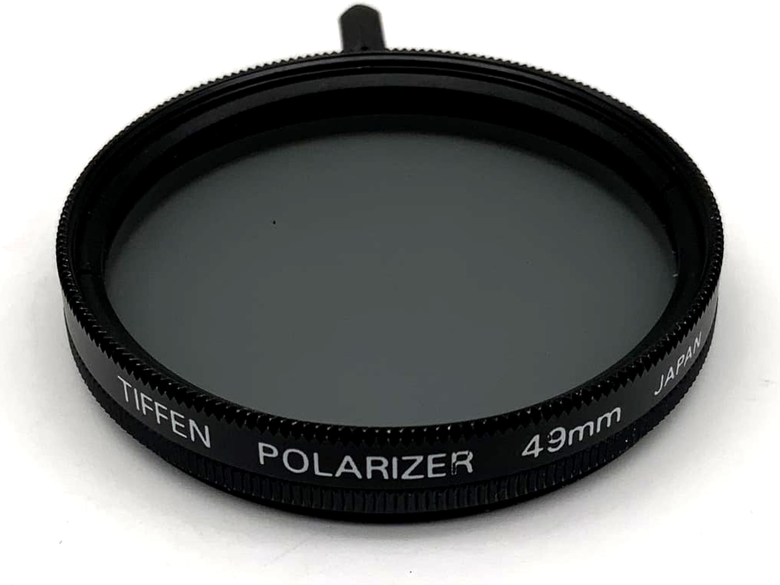 Filtre polarisant circulaire Tiffen 49 mm, filetage M49