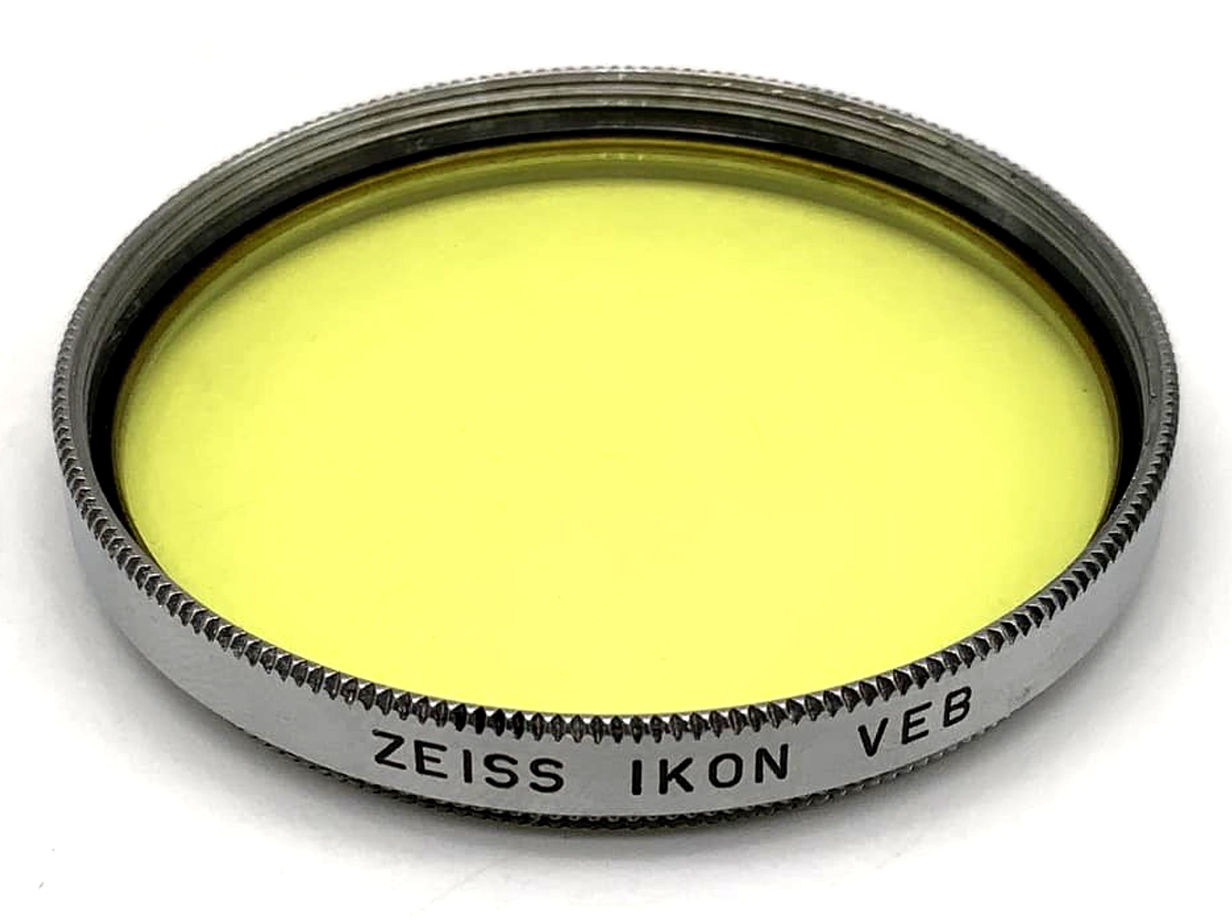 Filtre de couleur Zeiss Ikon G2 Jaune, filtre circulaire 49 mm, filetage M49