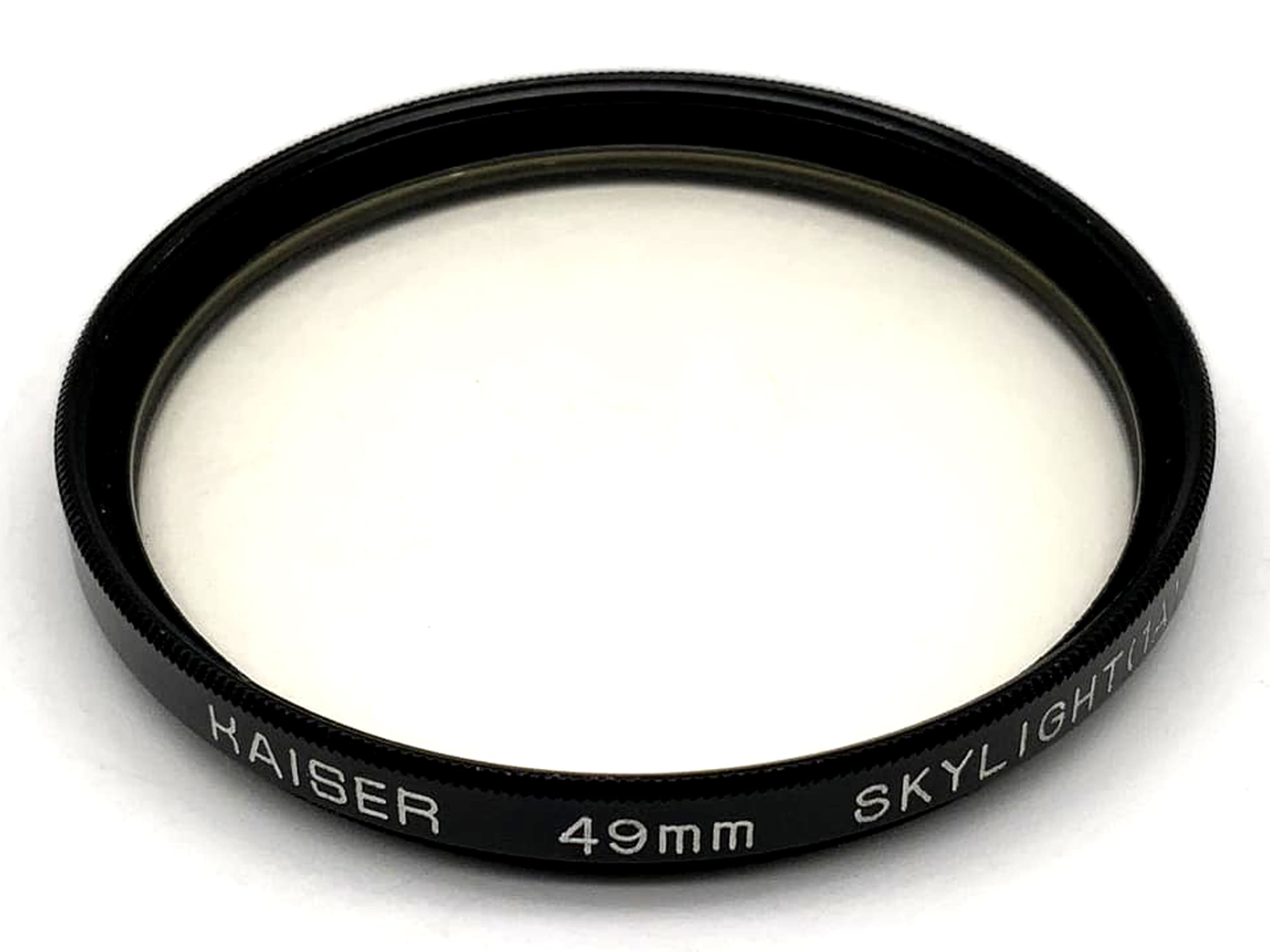 Filtre Kaiser Skylight (1A) 49 mm, filetage circulaire M49