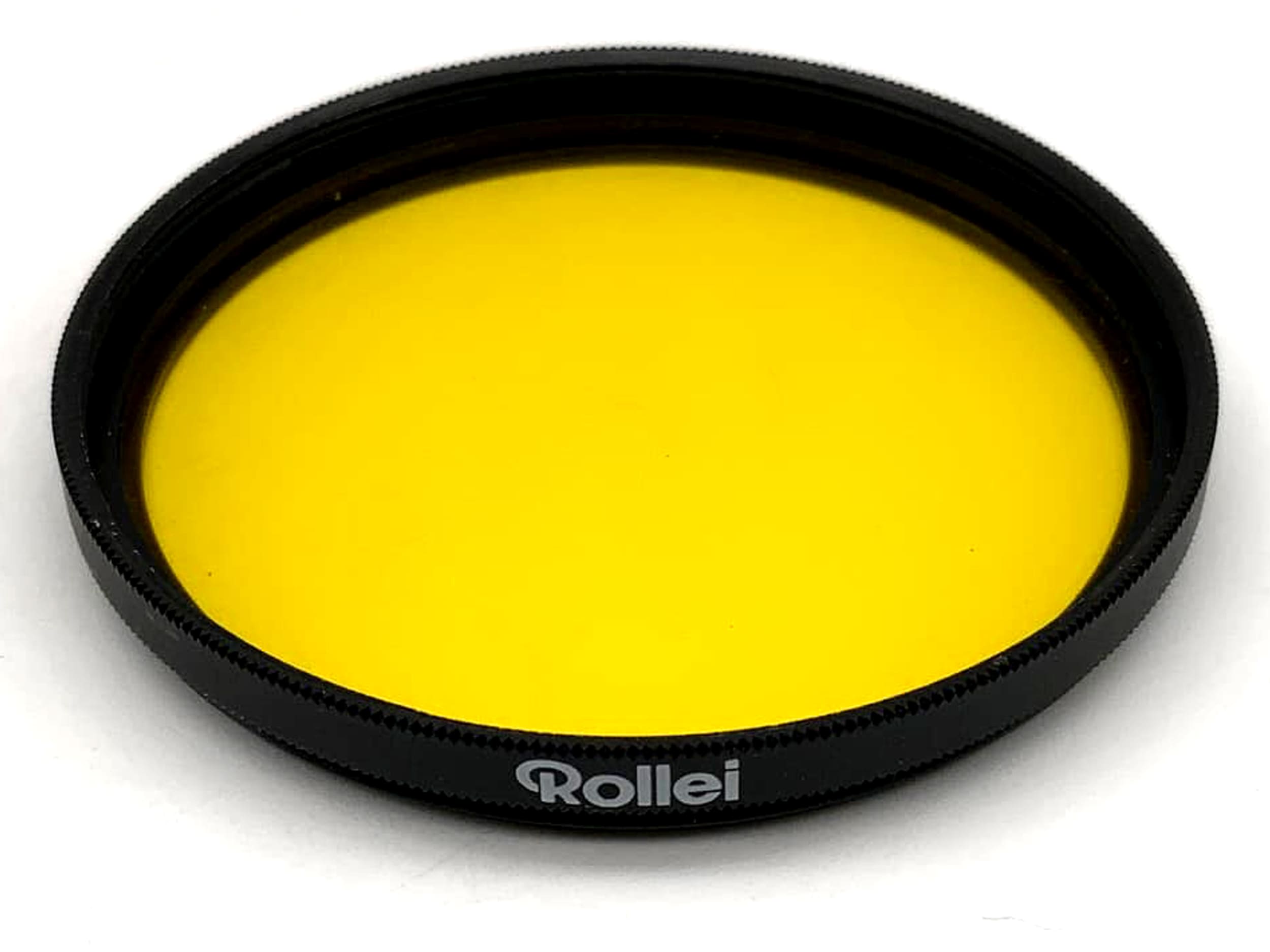 Filtre de couleur Rollei jaune moyen pour filtre Rolleiflex 49 mm M49