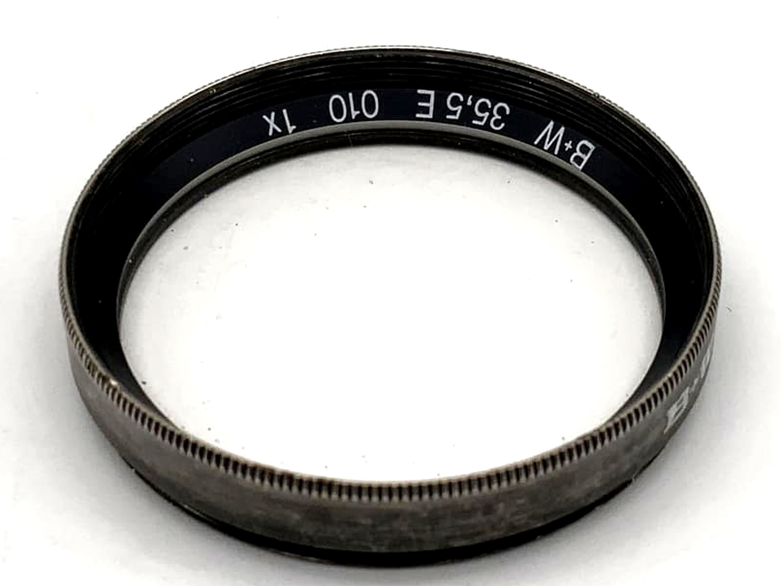 Filtre de correction B+W 010 1 filtre noir 35,5 mm, filetage circulaire M35