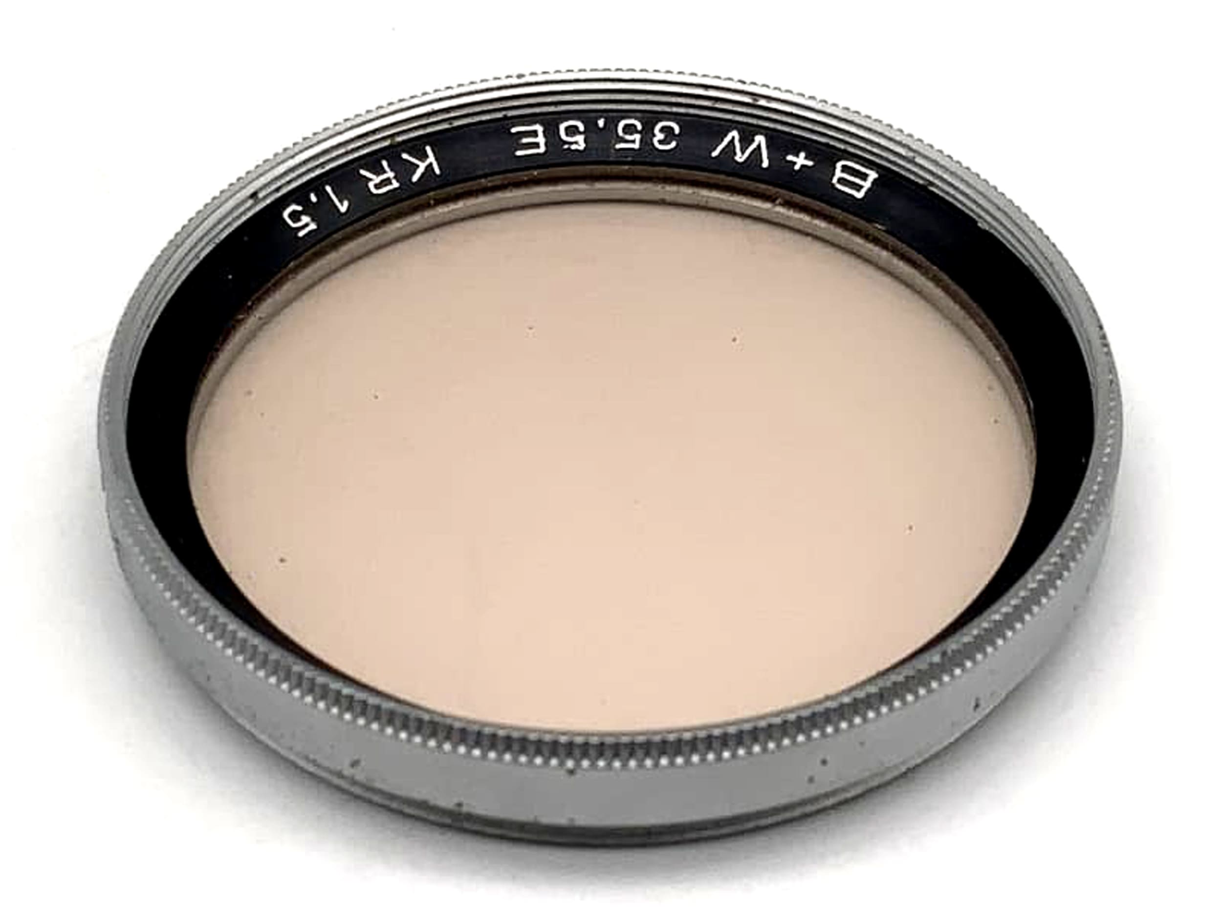 Filtre B+W KR1.5, filetage circulaire de 35,5 mm