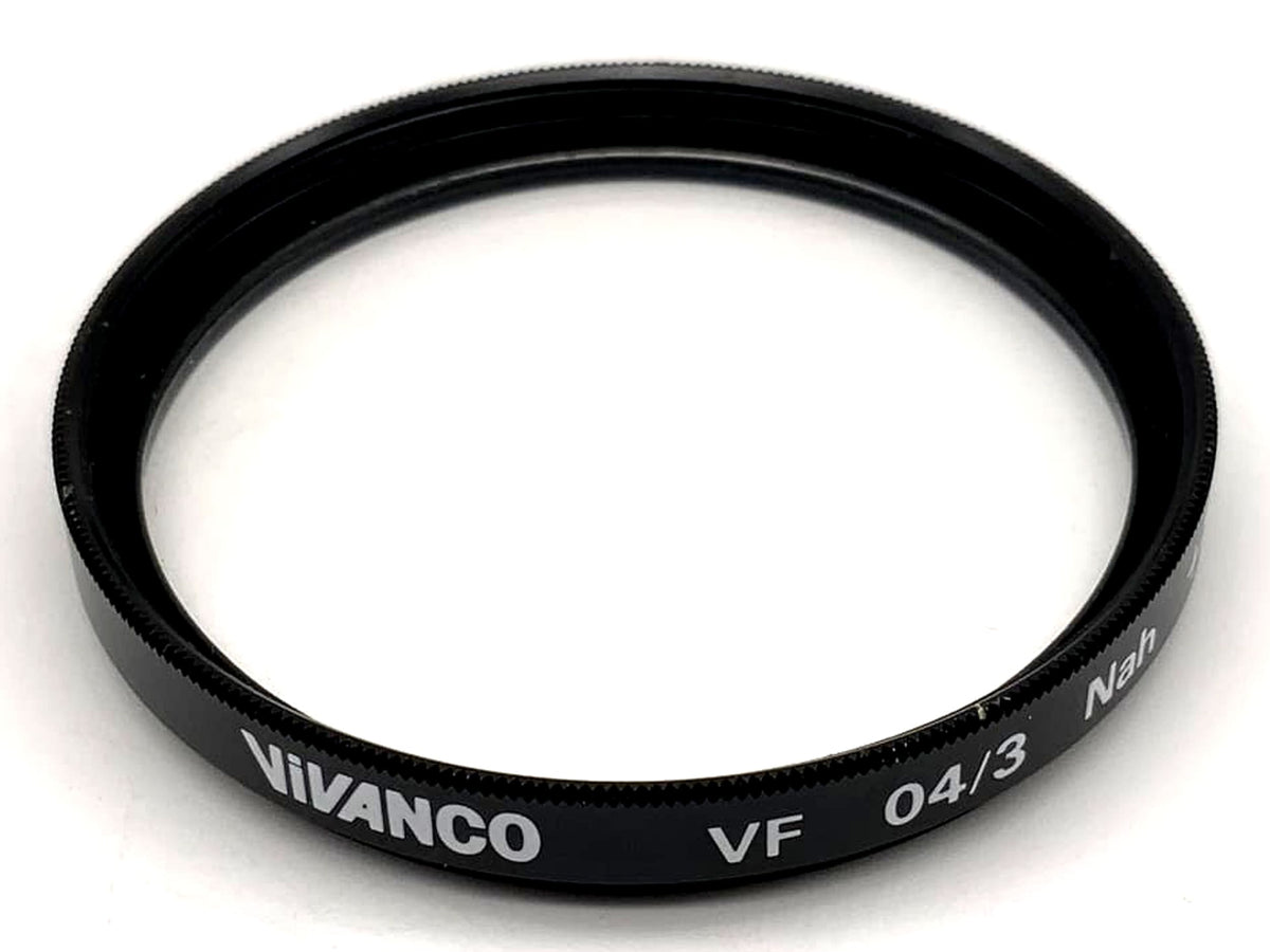Filtre Vivanco Close-Up VF 04/3 Close +3, filetage circulaire 46 mm, M46