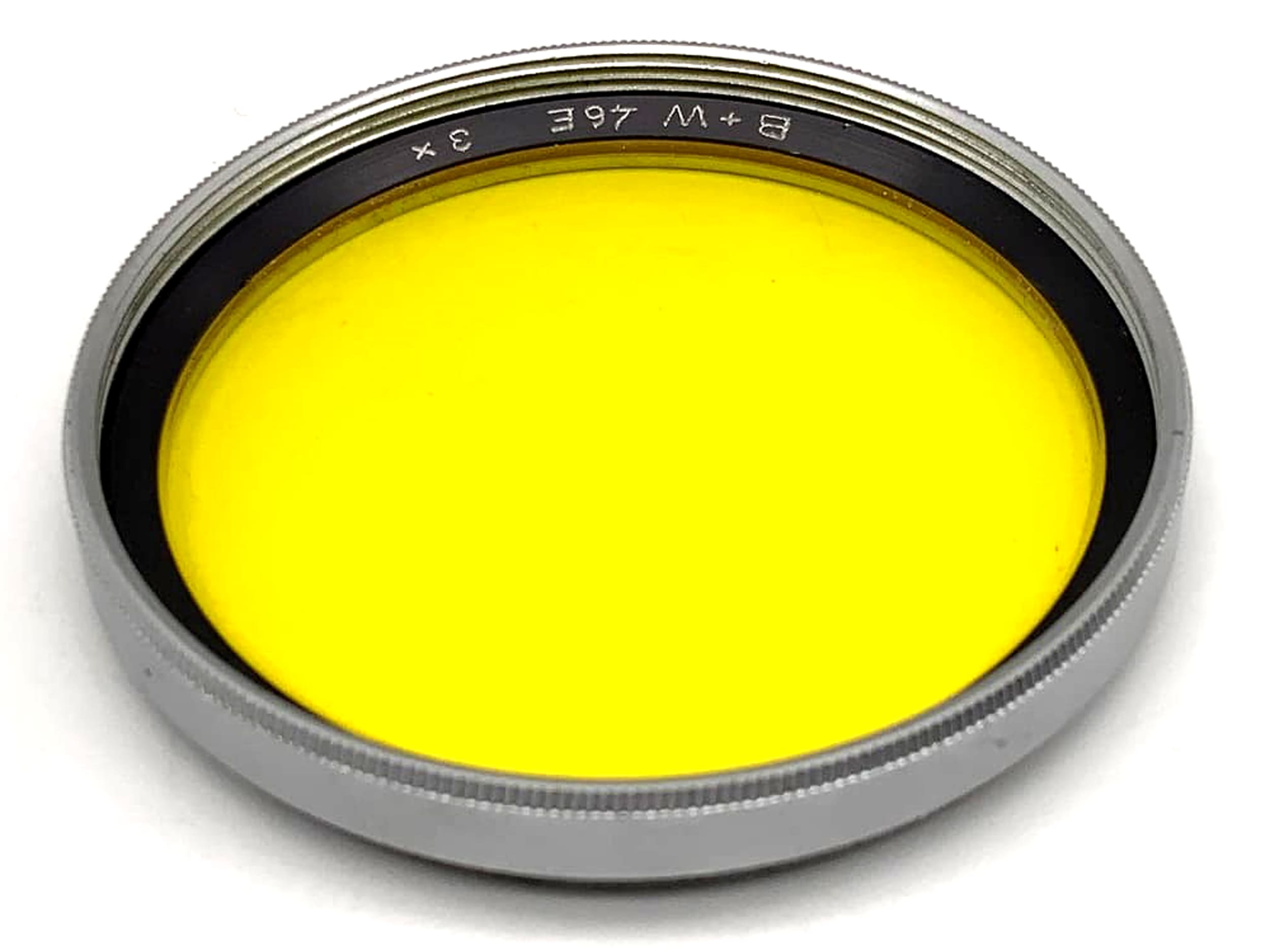 Filtre de couleur B+W 3x Jaune Filtre jaune 46 mm Filetage M46