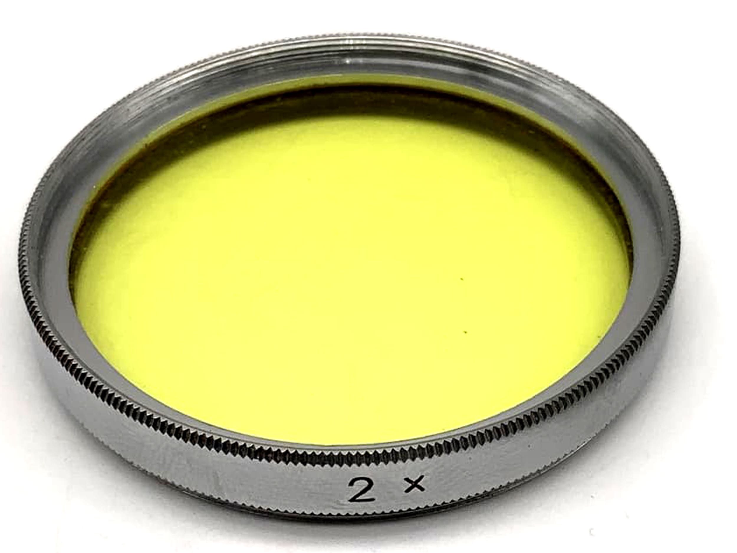 Filtres de couleur sans marque, 2 jaunes, filetage M40 de 40,5 mm