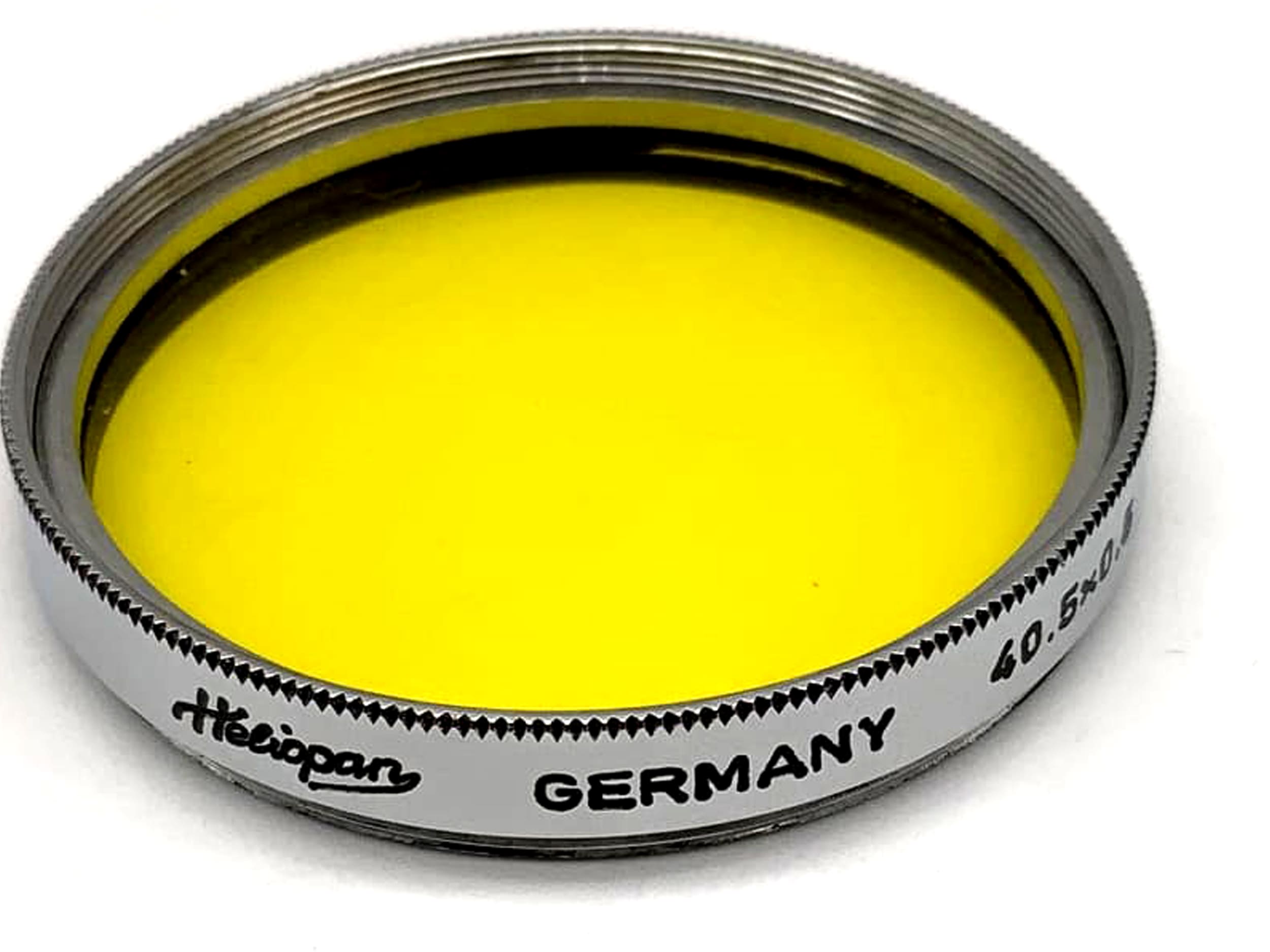 Filtre de couleur Heliopan 3x LW-1.5 jaune 40,5 mm M40