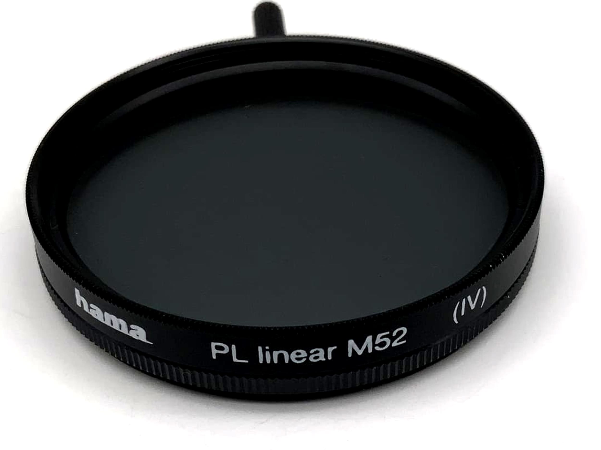 Filtre polarisant Hama PL linéaire (IV) Filtre circulaire 52 mm Filetage M52