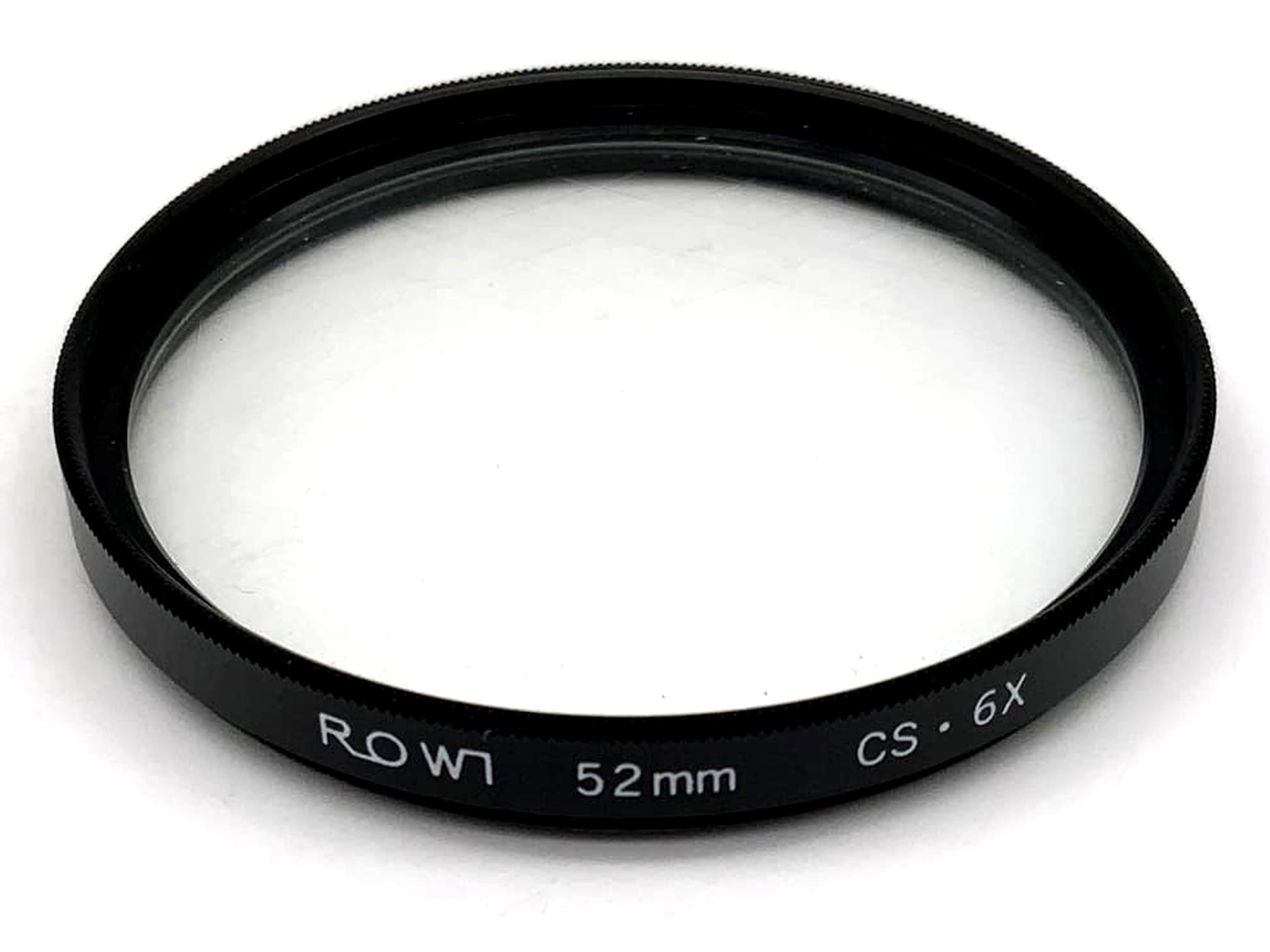 Filtre à grille Rowi CS 6X, circulaire de 52 mm, filetage M52