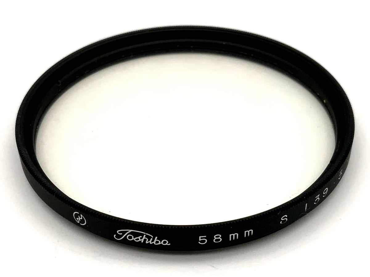 Filtre UV Toshiba S L39.3, filetage circulaire 58 mm, M58