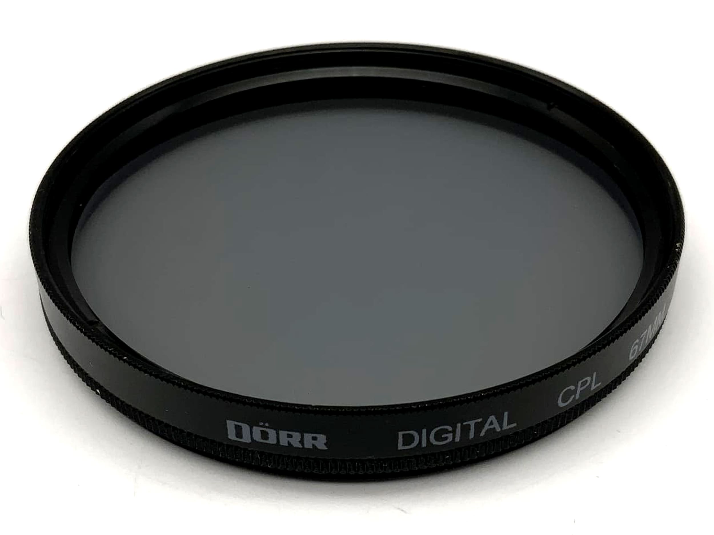 Filtre CPL numérique Dörr, filtre circulaire de 67 mm, filetage M67