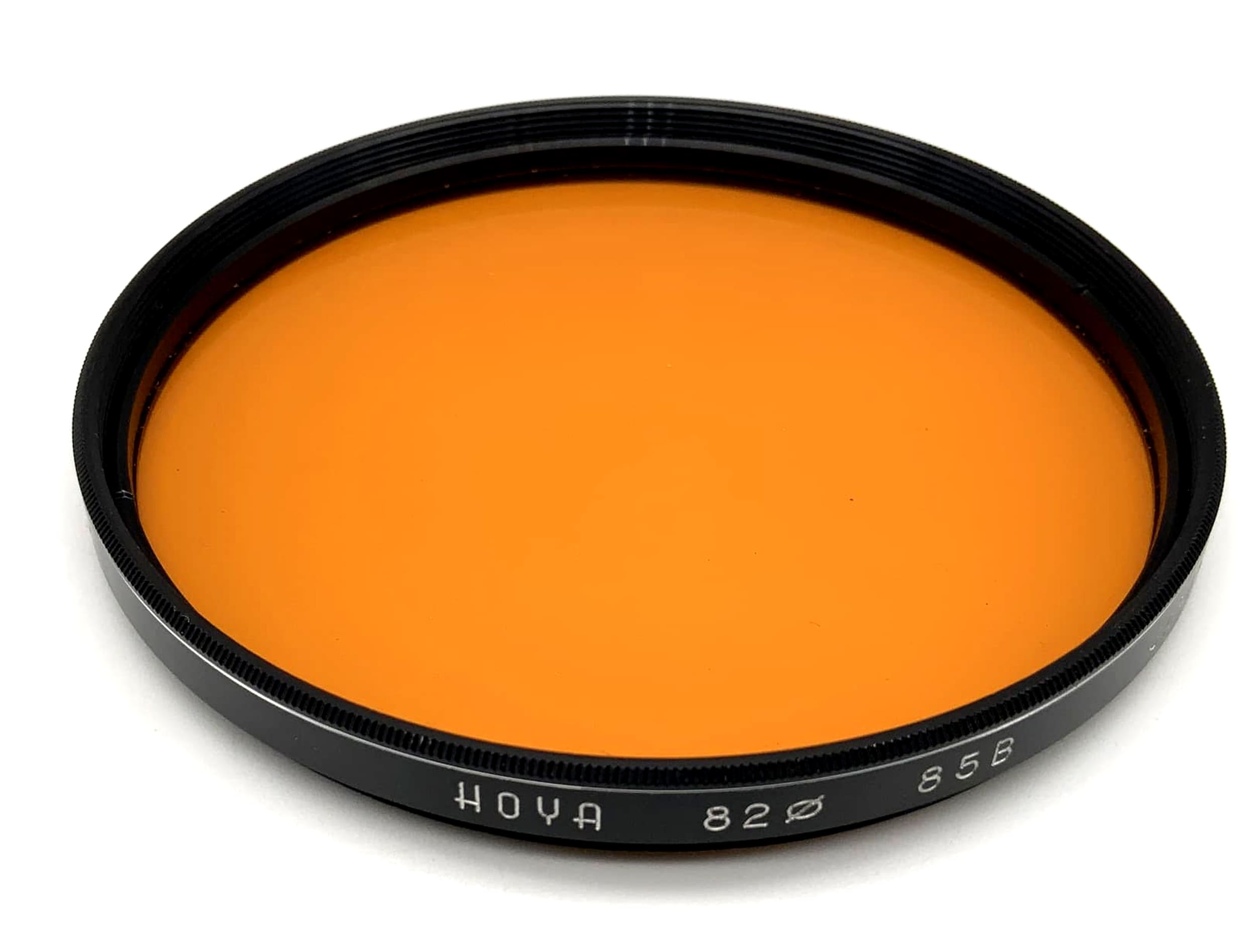 Filtre de couleur Hoya 85B orange, filtre orange 82 mm, filetage M82