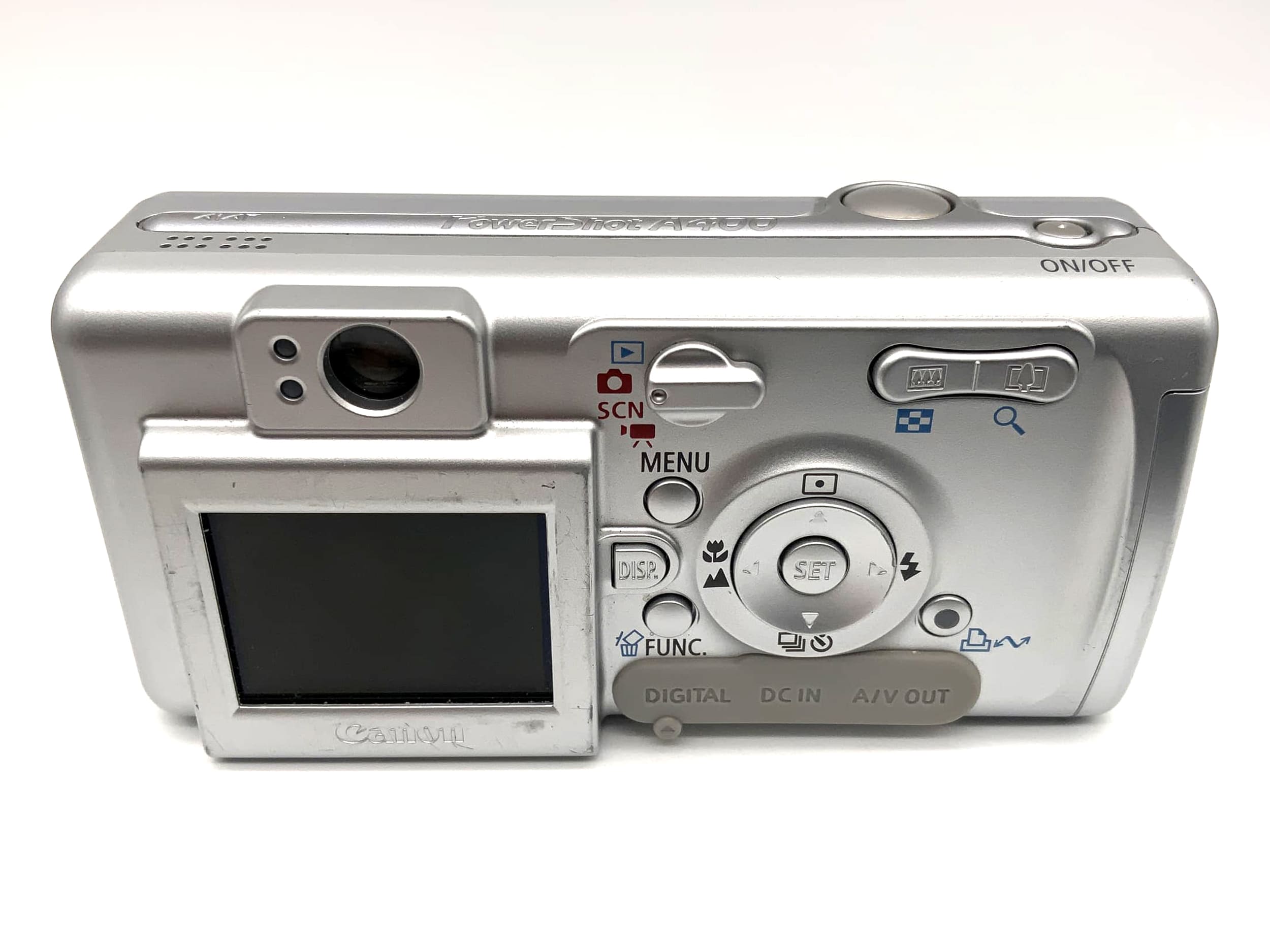 Canon Power Shot A400 with Zoom Lens 5.9-13.2mm 1:3.8 3.2 Mega Pixels