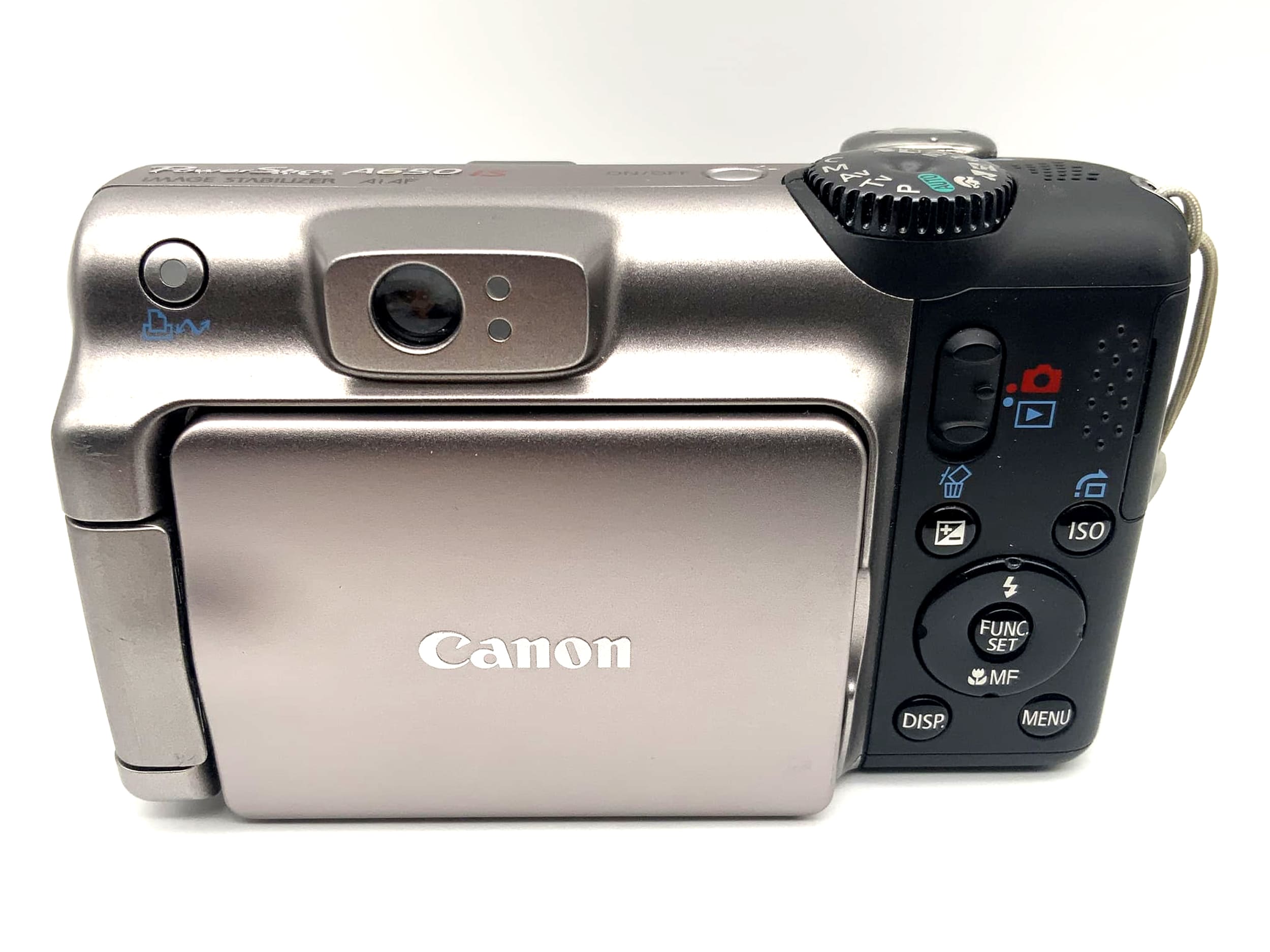 Canon PowerShot A650 IS avec objectif zoom 6x IS 7,4-44,4 mm f/2,8-4,8, 12,1 MP, autofocus Ai