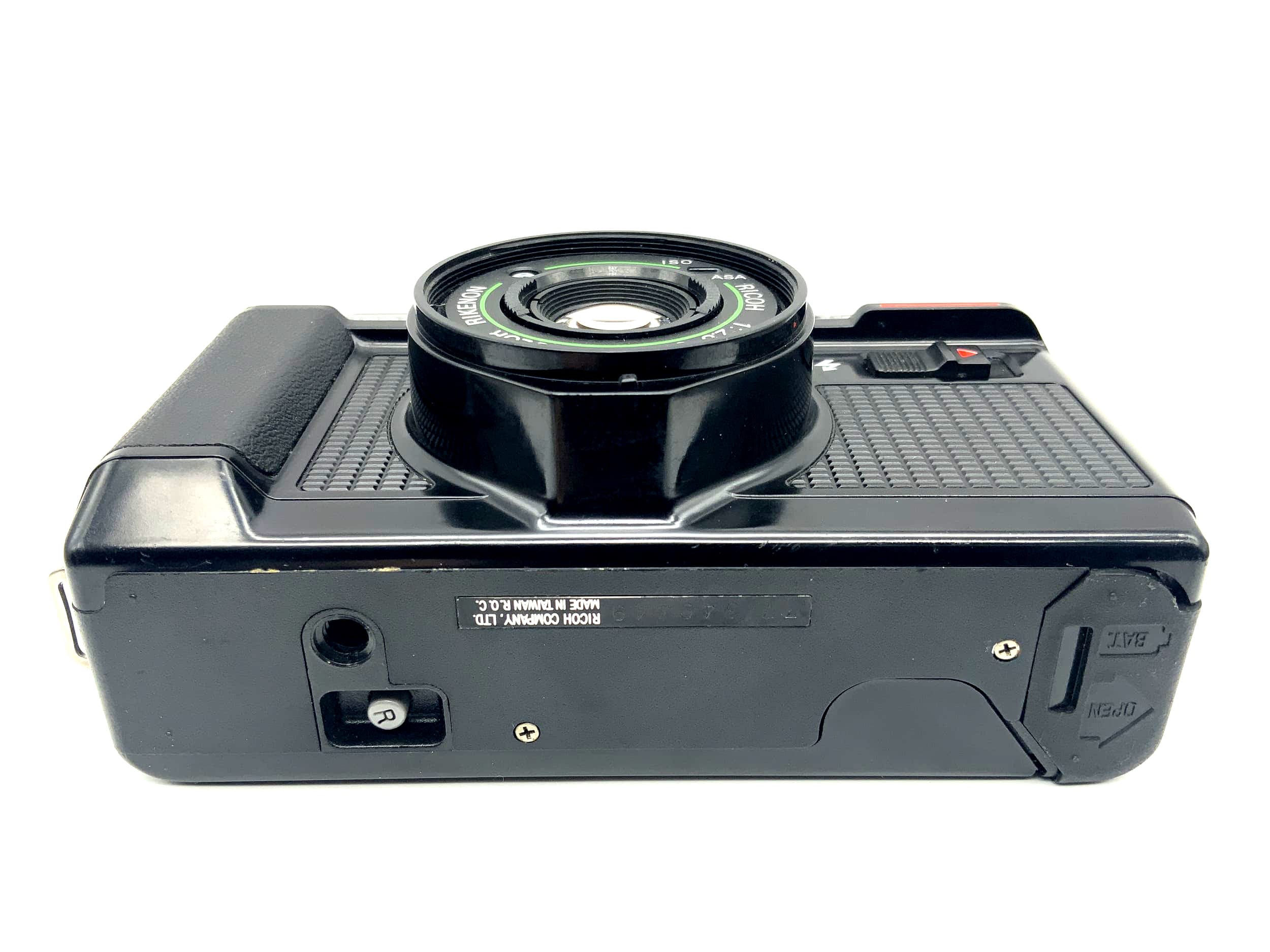 Ricoh AF-5 Point&amp;Shoot avec objectif couleur Rikenon 1:2.8 38 mm, appareil photo argentique 35 mm