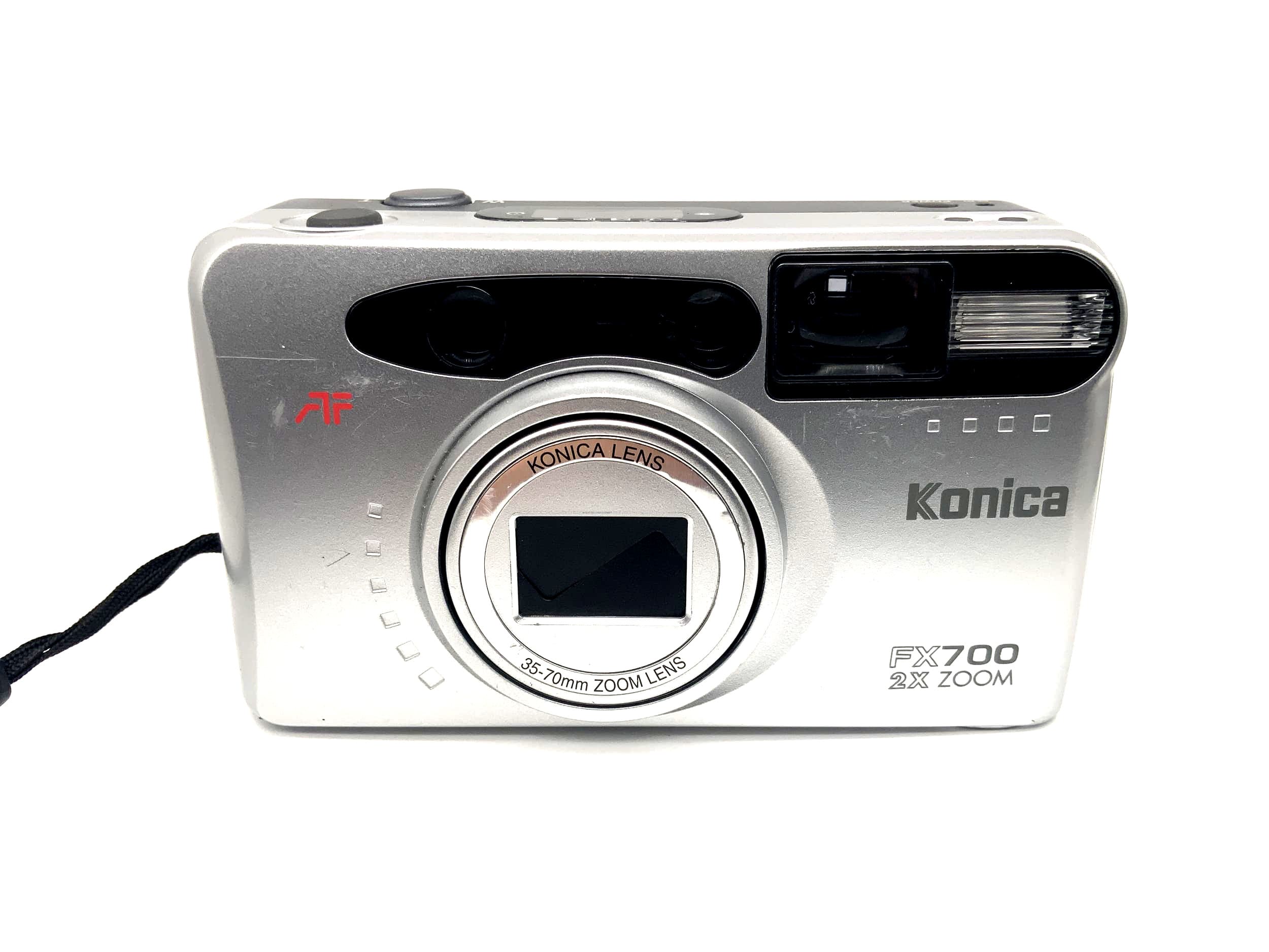 Konica FX700 Appareil photo compact avec objectif zoom 35-70 mm, appareil photo argentique, autofocus 35 mm, zoom 2x