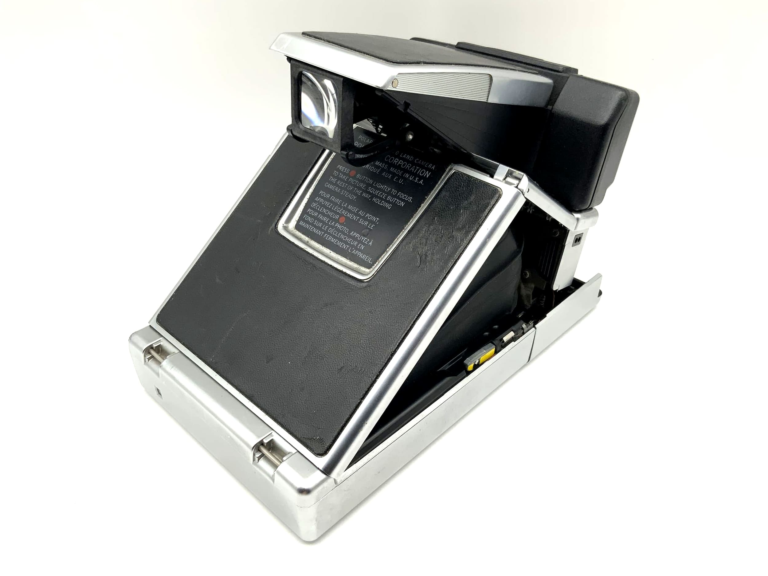 Appareil photo instantané Polaroid SX-70, autofocus à sonar, analogique