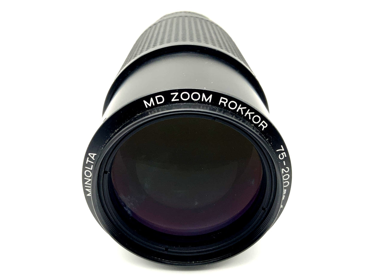 Objectif Minolta 75-200mm 1:4.5 MD Zoom Rokkor pour appareil photo (Minolta MD)