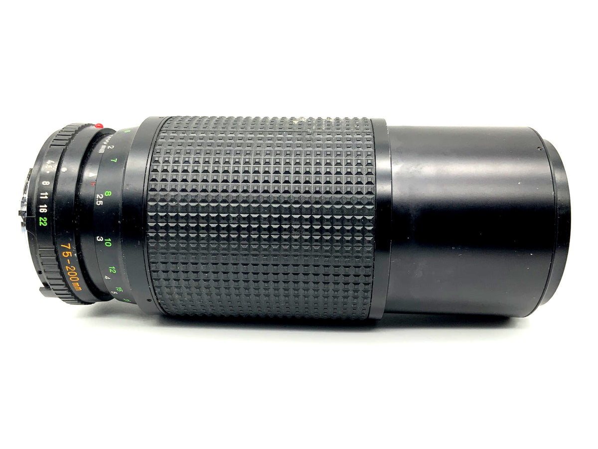 Objectif Minolta 75-200mm 1:4.5 MD Zoom Rokkor pour appareil photo (Minolta MD)