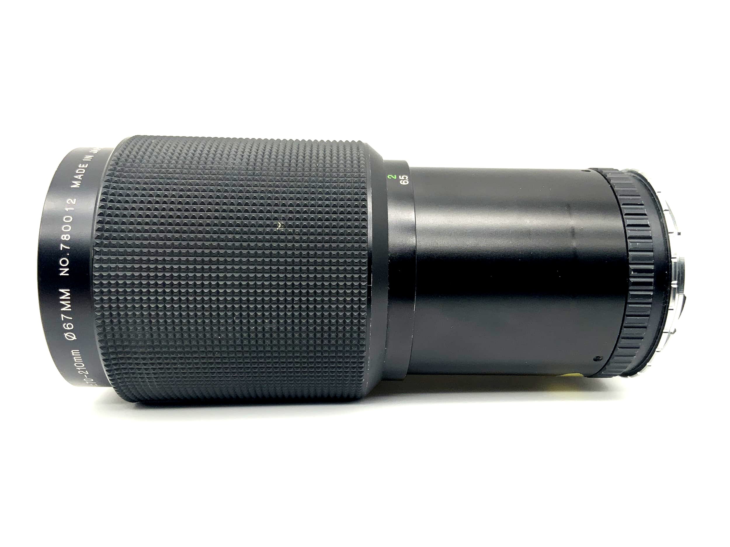Objectif zoom macro Cosinon 70-210 mm 1:3.5 pour appareil photo Pentax K