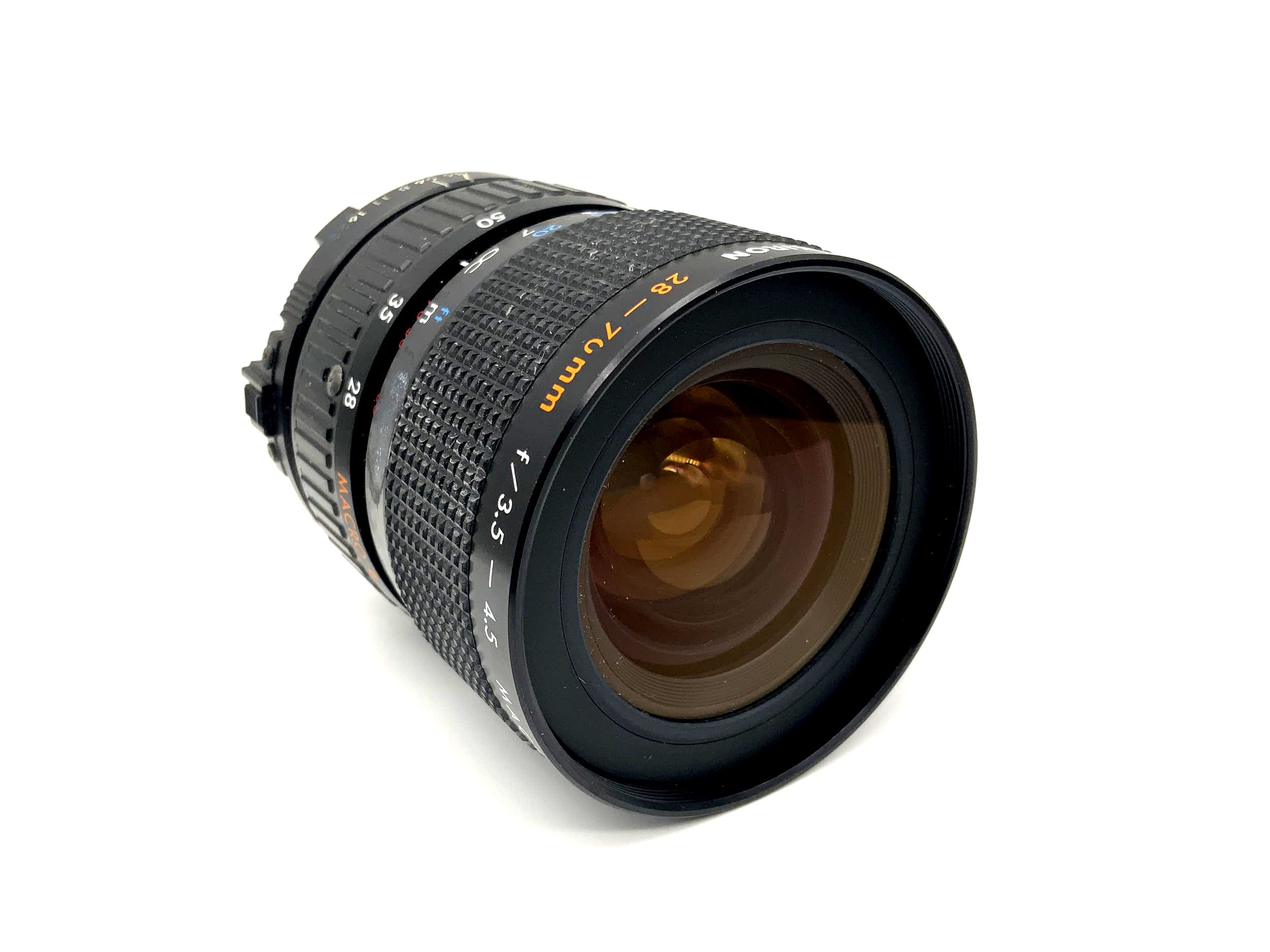 Objectif Kiron 28-70mm 1:3.5-4.5 Macro MC Multi Coating (Minolta MD)