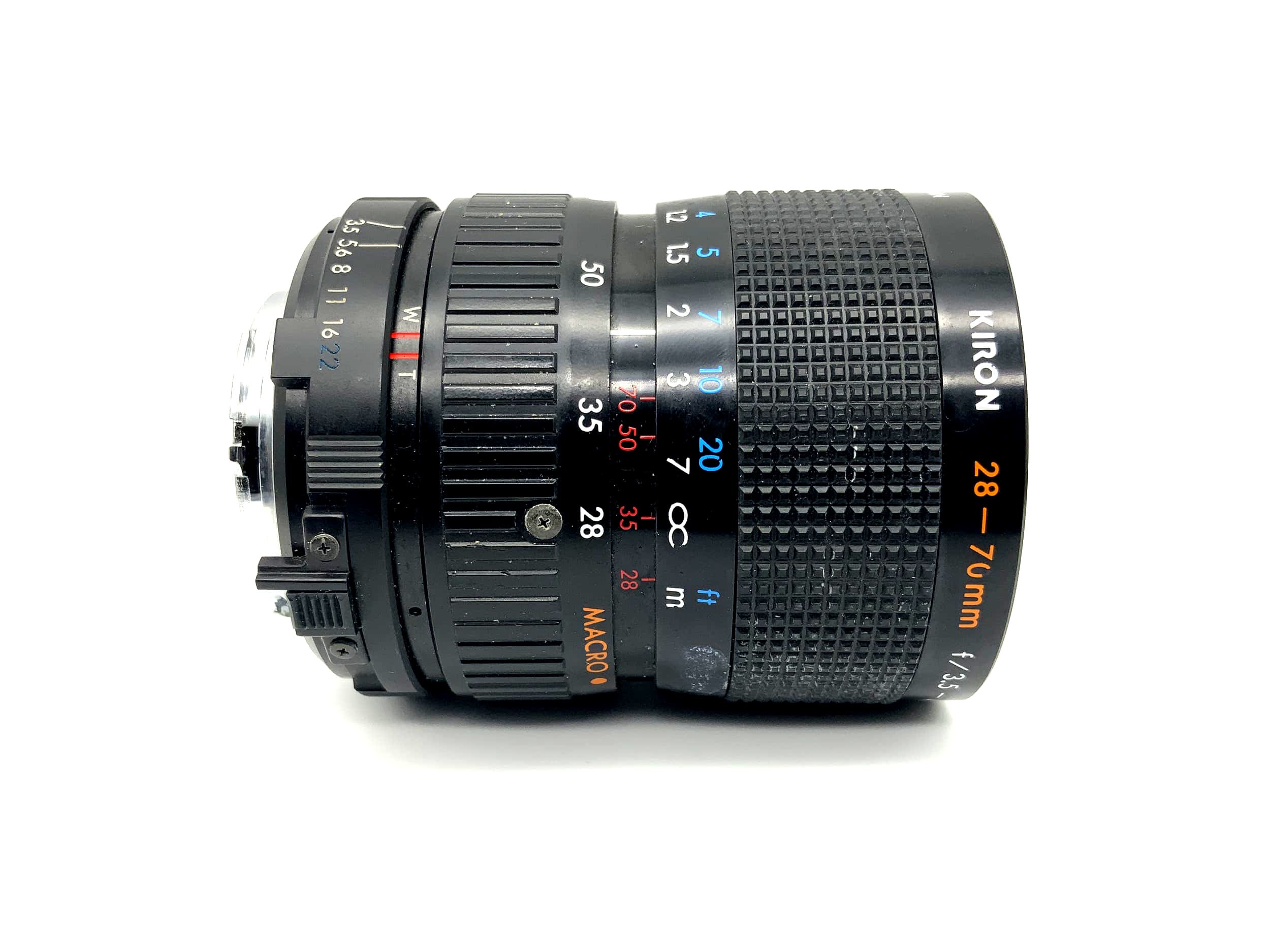 Objectif Kiron 28-70mm 1:3.5-4.5 Macro MC Multi Coating (Minolta MD)