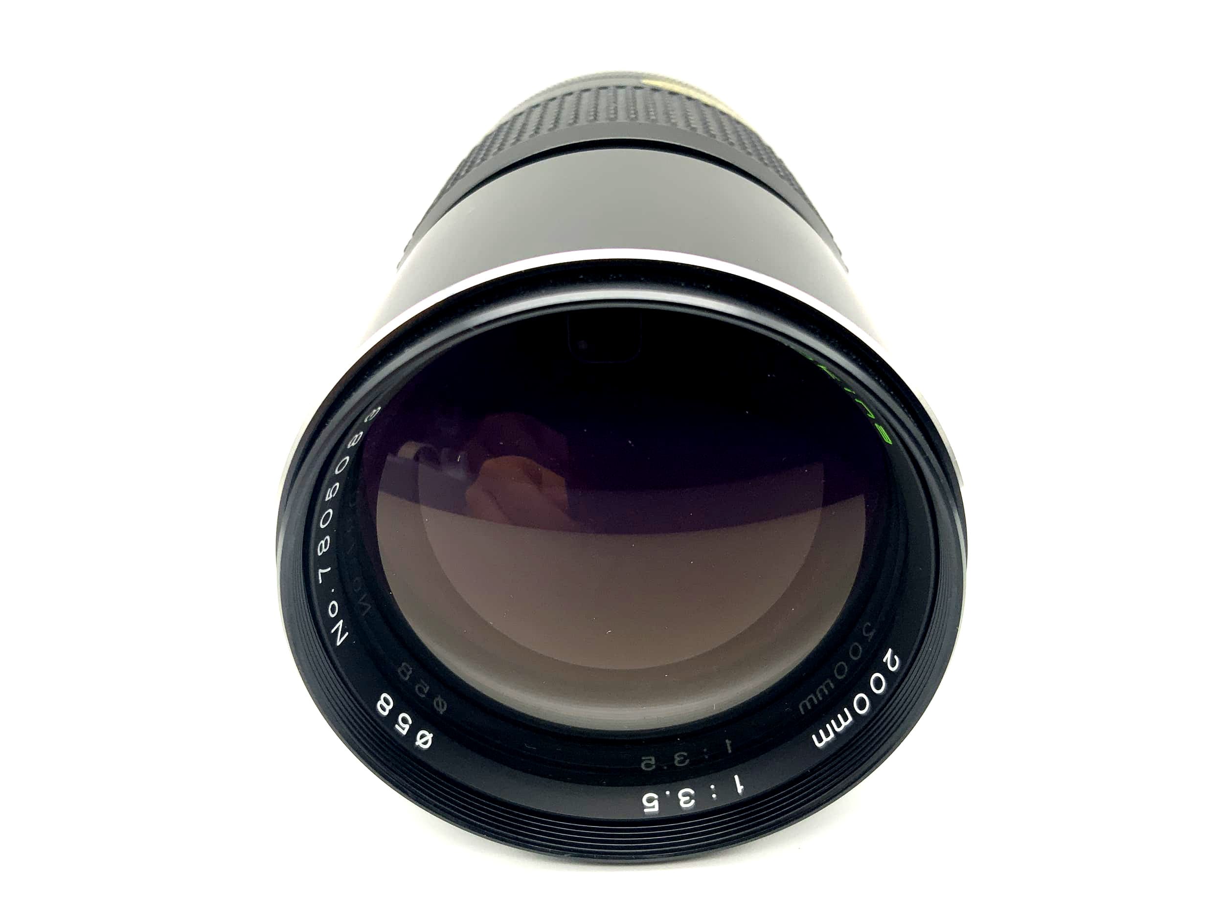 Objectif Tokina 200 mm 1:3.5 RMC pour appareil photo (Minolta MD)