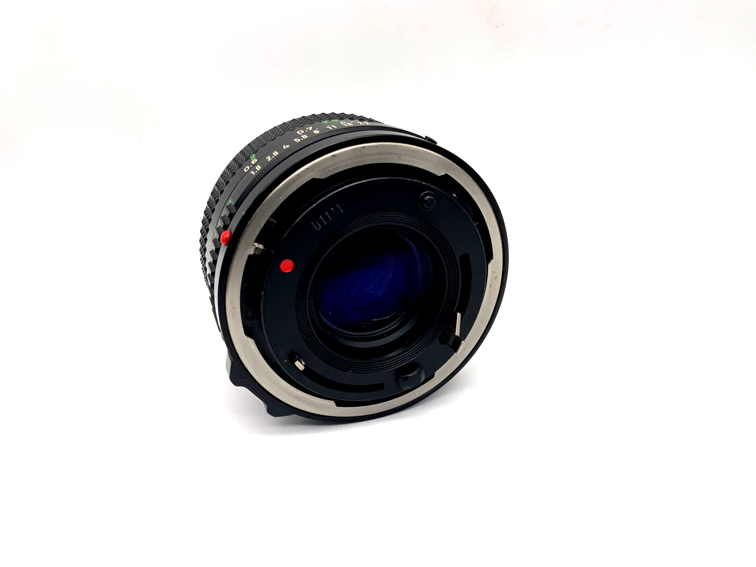 Objectif Canon 50 mm f/1.8 pour appareil photo FD (Canon FD)