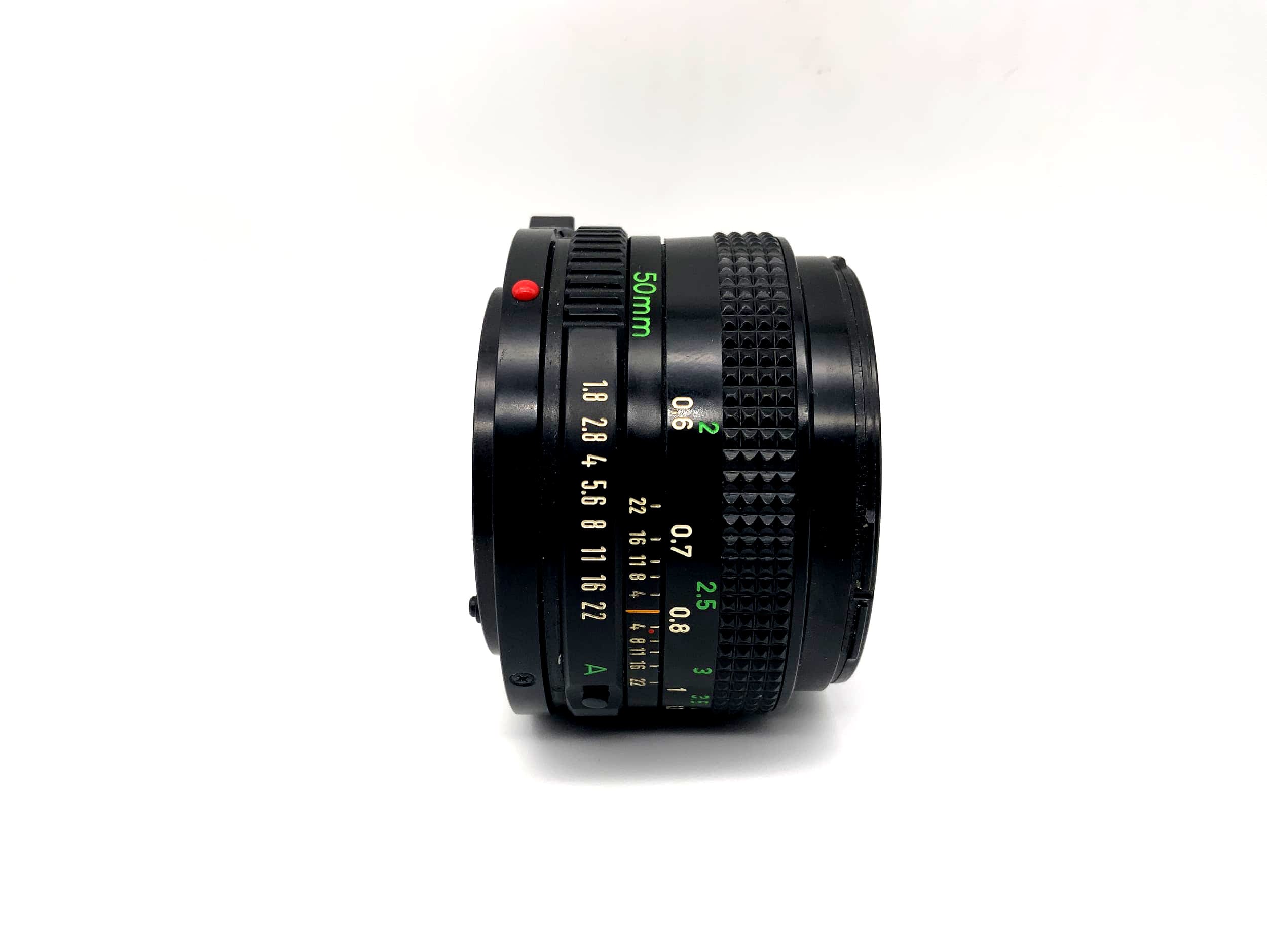 Objectif Canon 50 mm f/1.8 pour appareil photo FD (Canon FD)