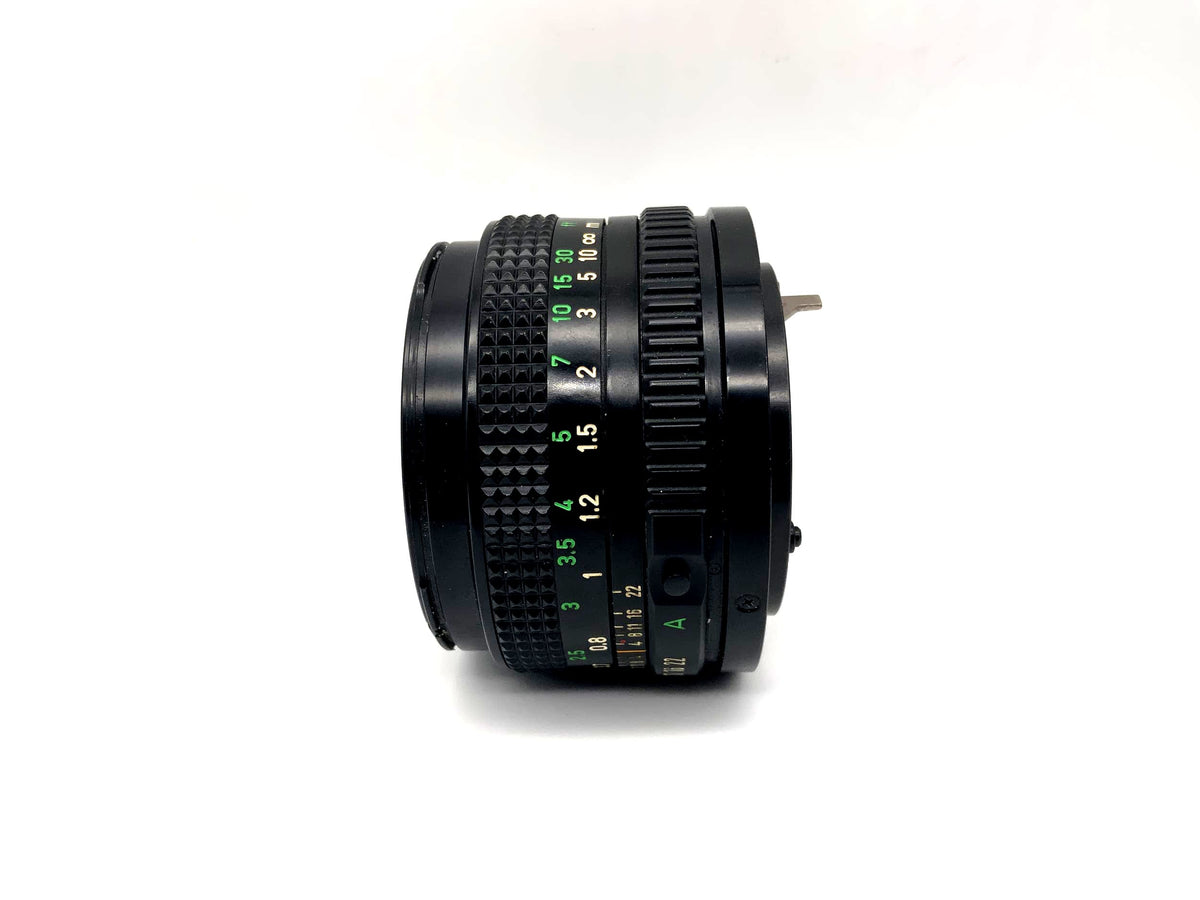 Objectif Canon 50 mm f/1.8 pour appareil photo FD (Canon FD)
