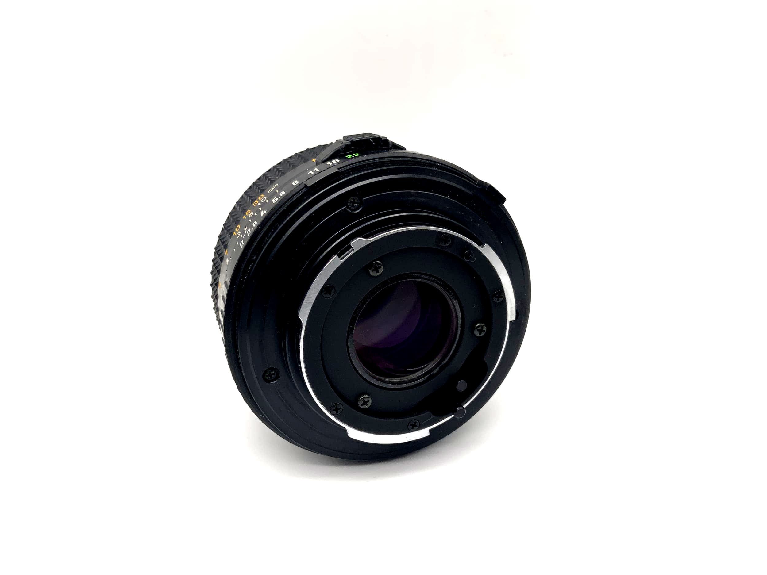 Objectif Minolta 50 mm f/2 pour appareil photo (Minolta MD)