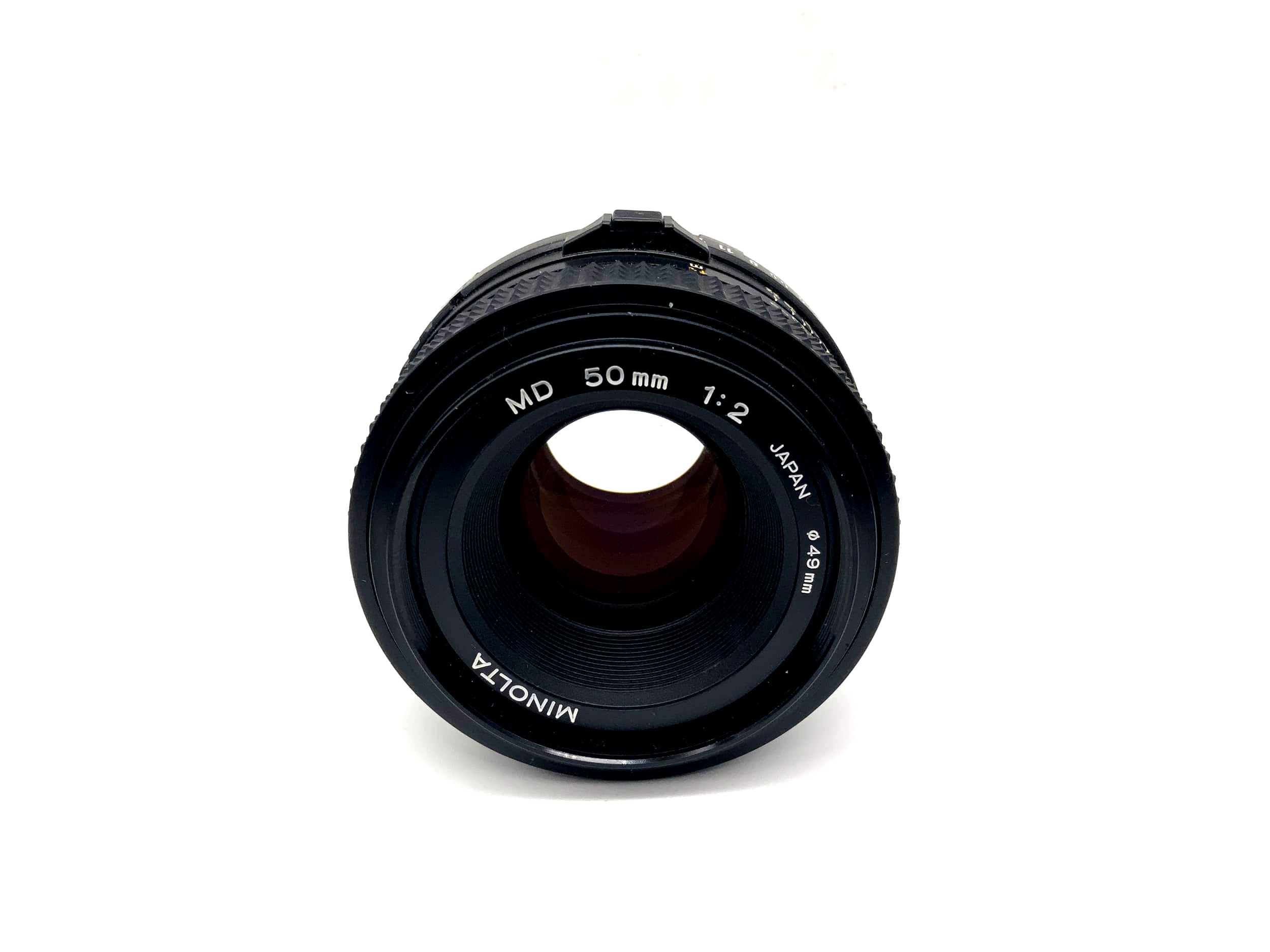 Objectif Minolta 50 mm f/2 pour appareil photo (Minolta MD)