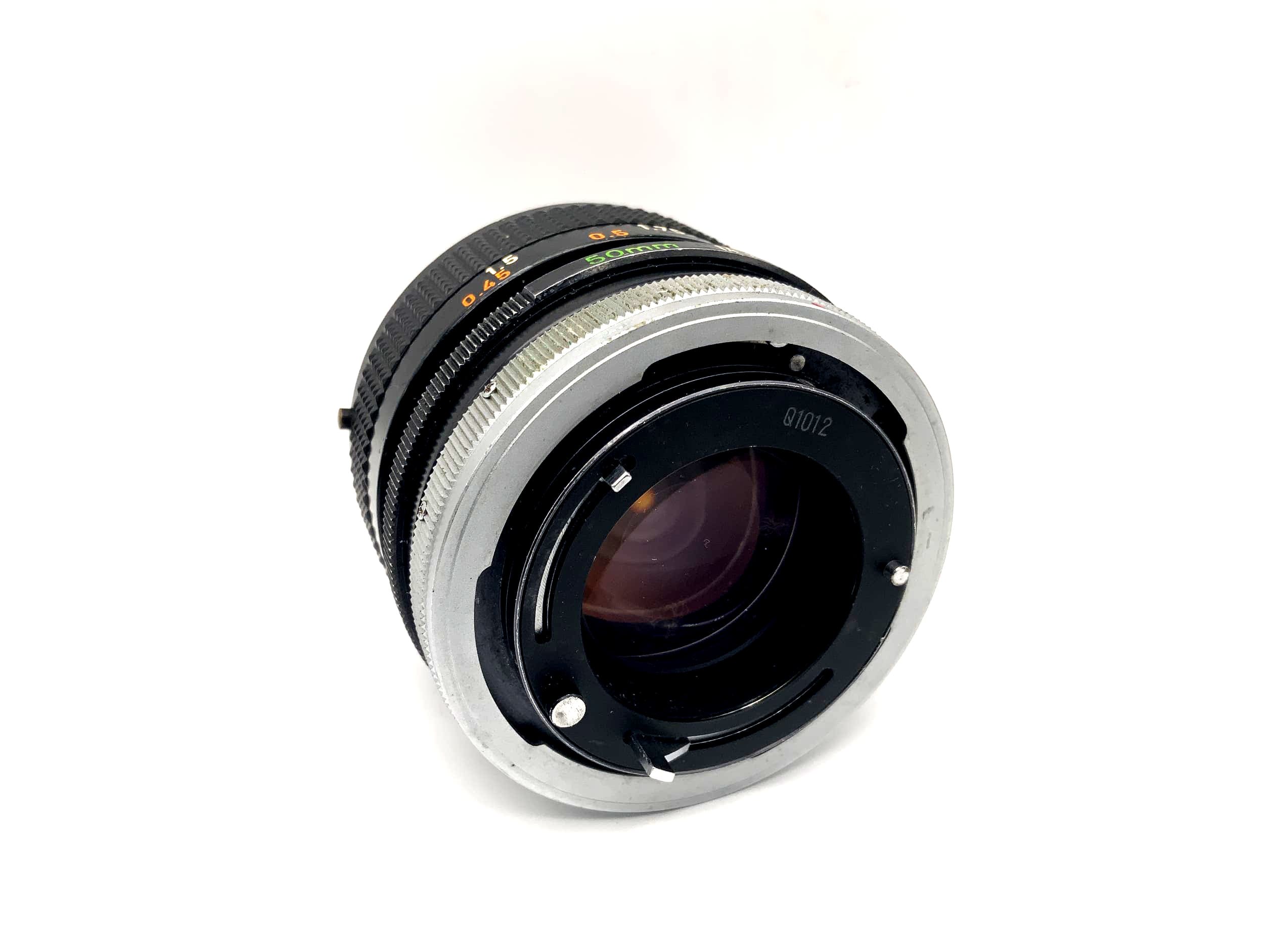 Objectif Canon 50 mm f/1.4 FD SSC Bokeh pour appareil photo (Canon FD)