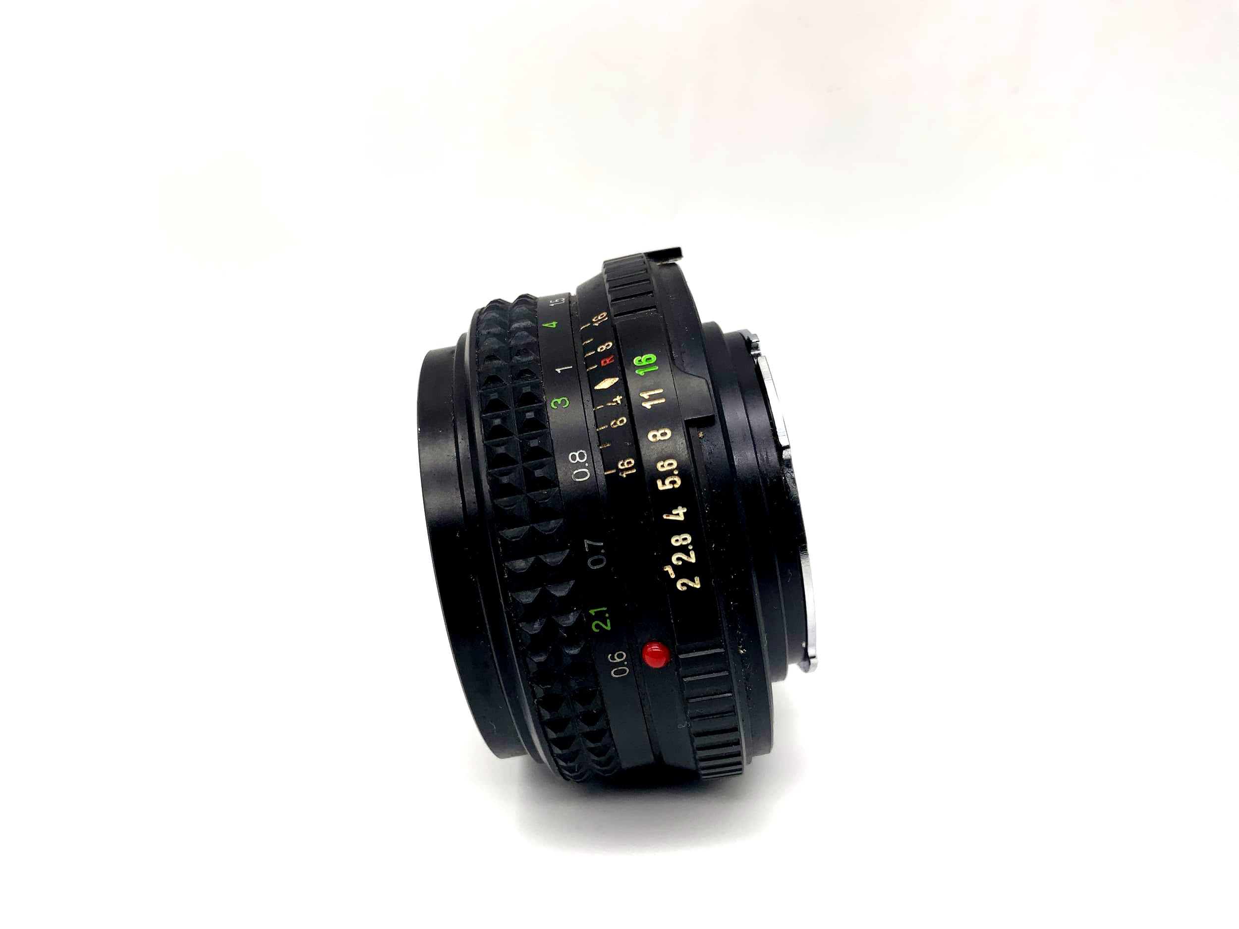 Objectif Minolta 45 mm 1:2 MD Rokkor pour appareil photo (Minolta MD)