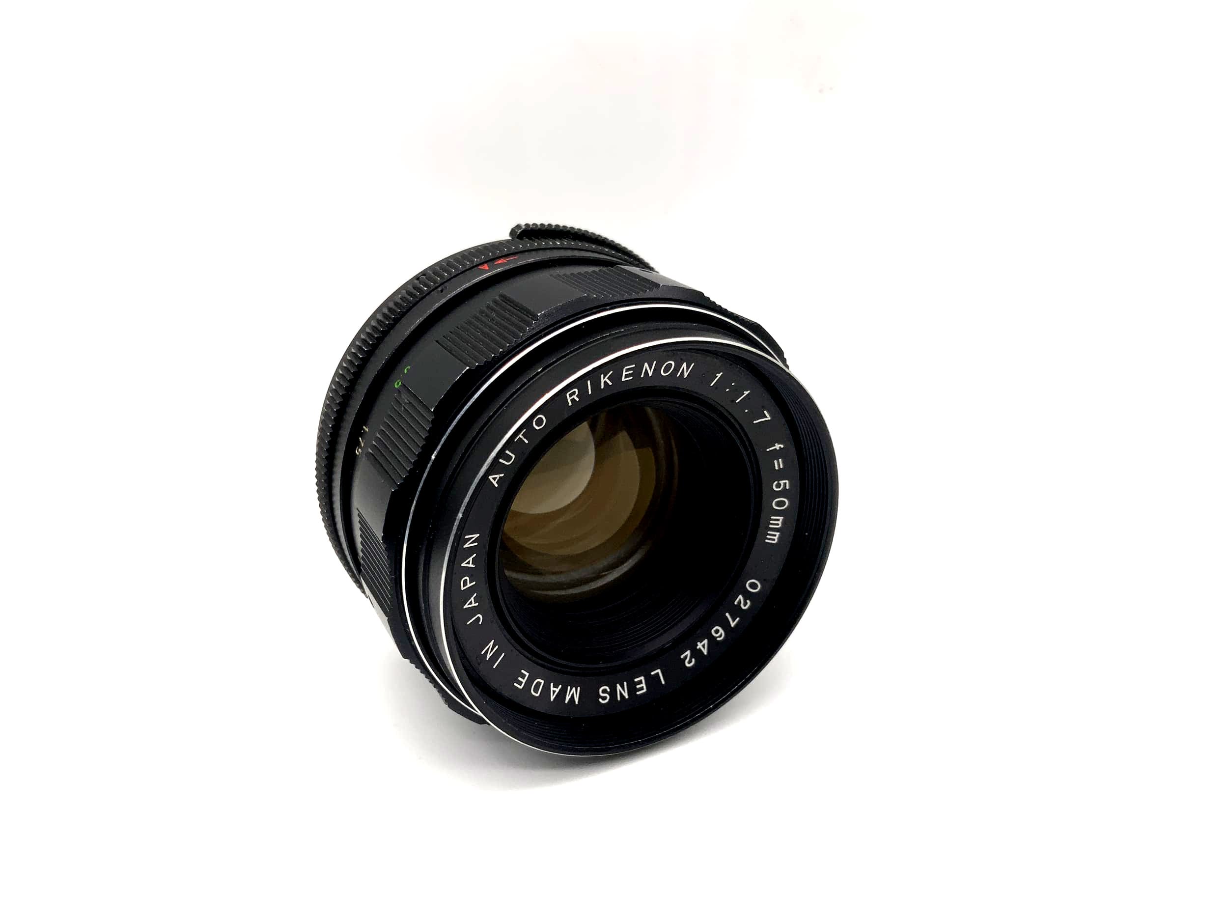 Objectif Rikenon 50 mm 1:1.7 pour caméra de voiture (M42)