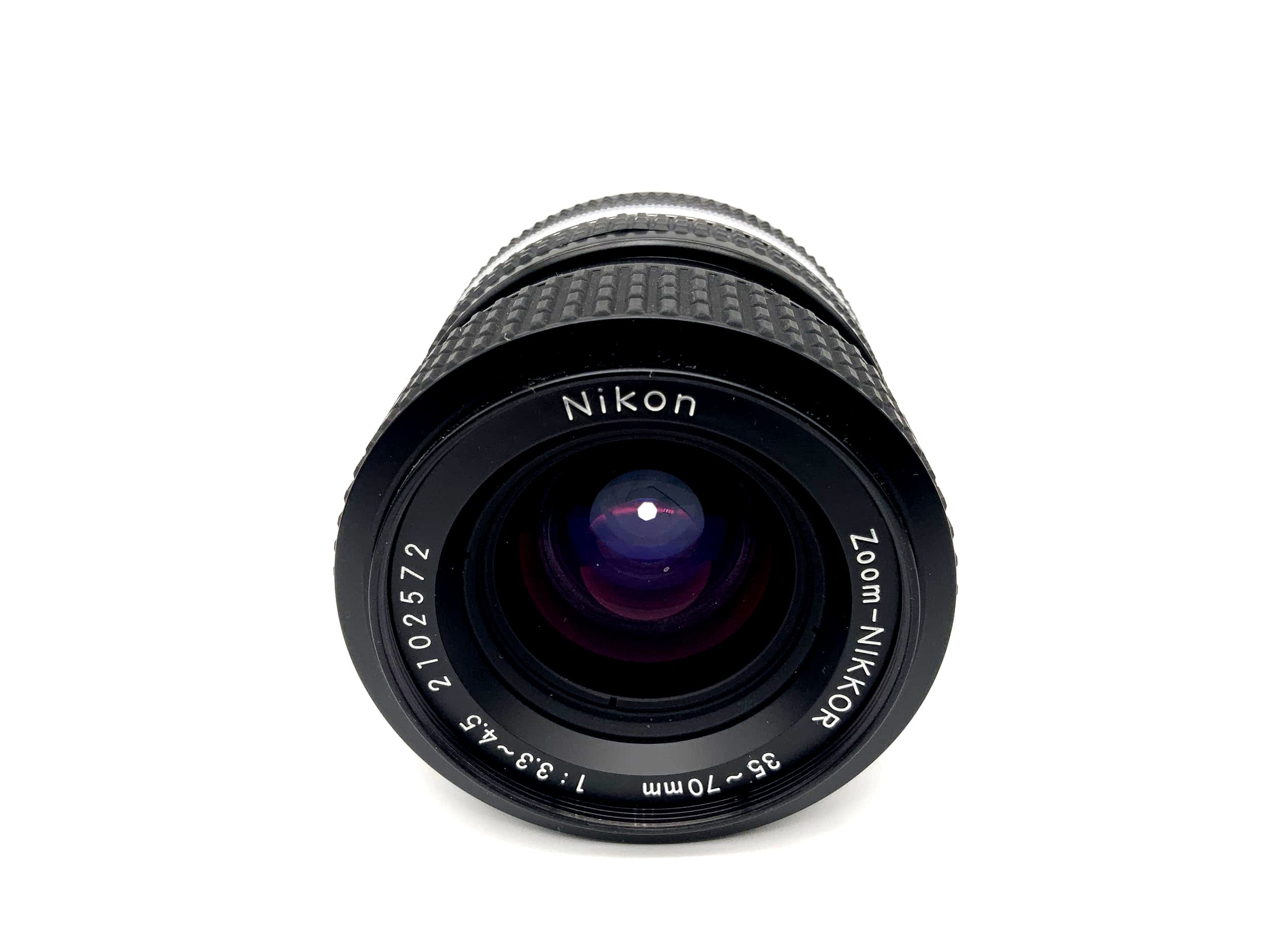 Nikon 35-70mm 1:3.3-4.5 Lens Zoom-Nikkor Ai-S Camera Lens (Nikon F)