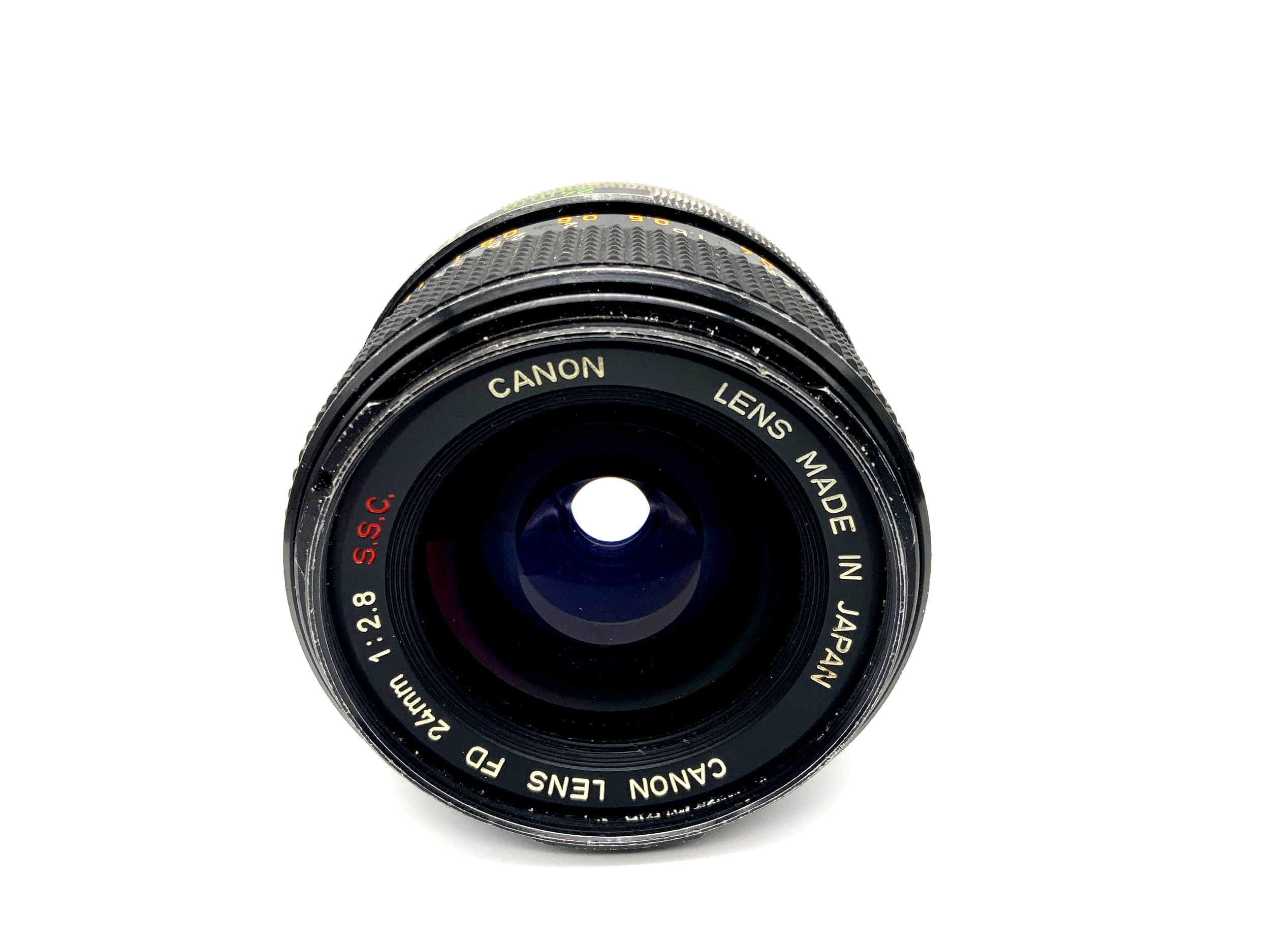 Objectif Canon 24 mm 1:2.8 FD SSC ww Grand angle (Canon FD)