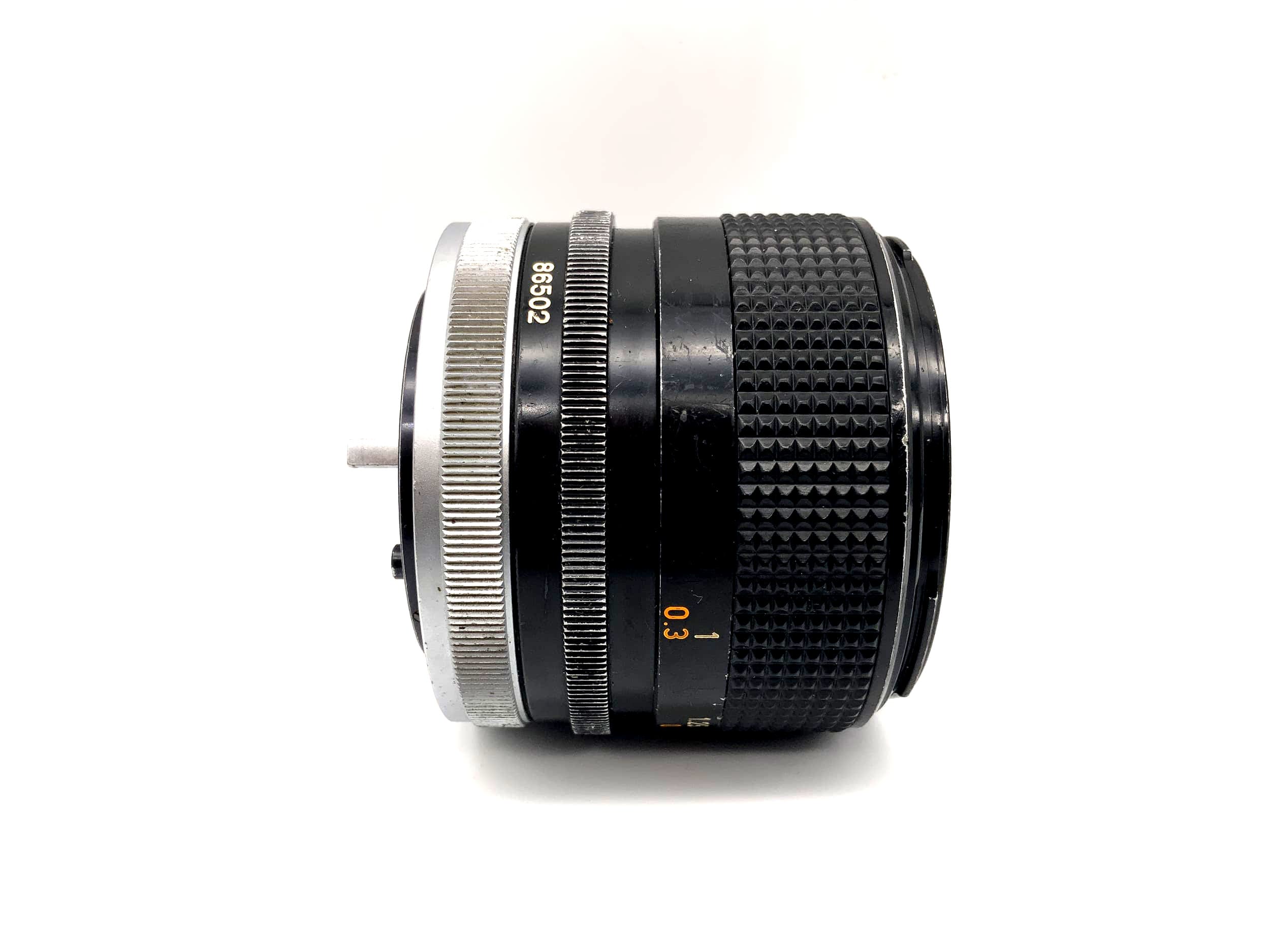 Objectif Canon 24 mm 1:2.8 FD SSC ww Grand angle (Canon FD)