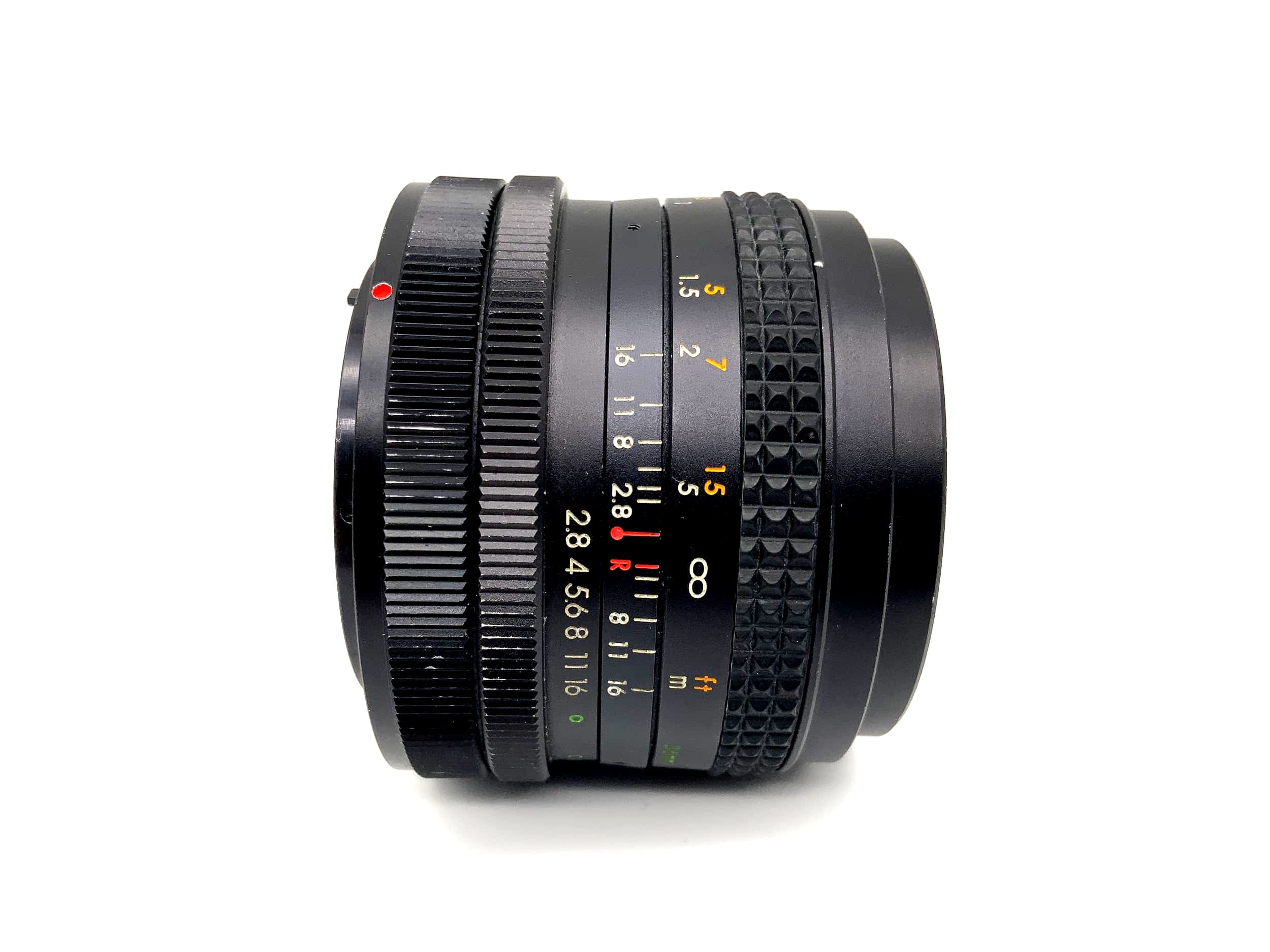 Objectif Presenta 35mm 1:2.8 Auto MC Multi Coating à grande ouverture (Canon FD)