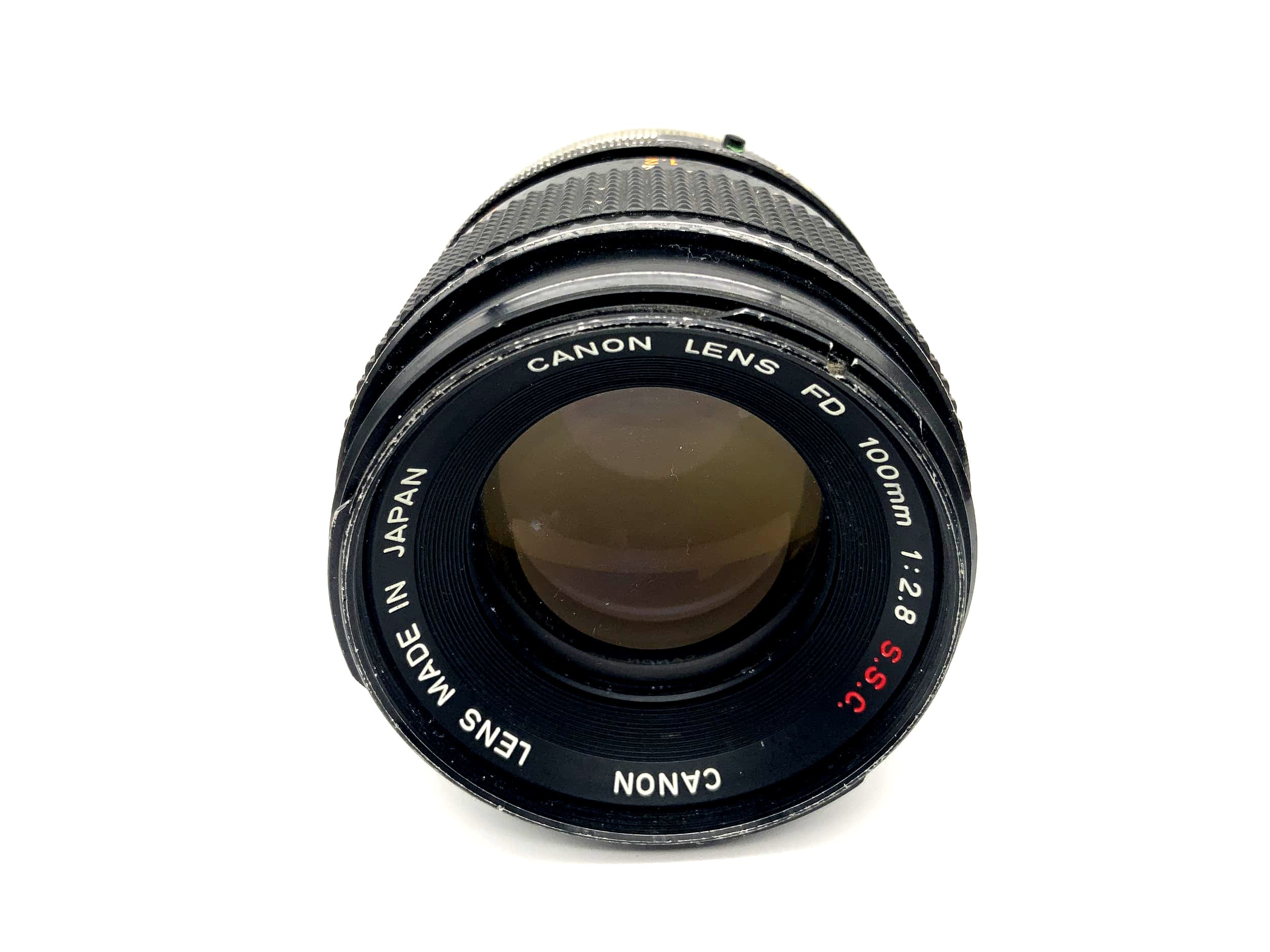 Canon 100mm 1:2.8 Lens Lens FD SSC Camera Camera Lens (Canon FD)