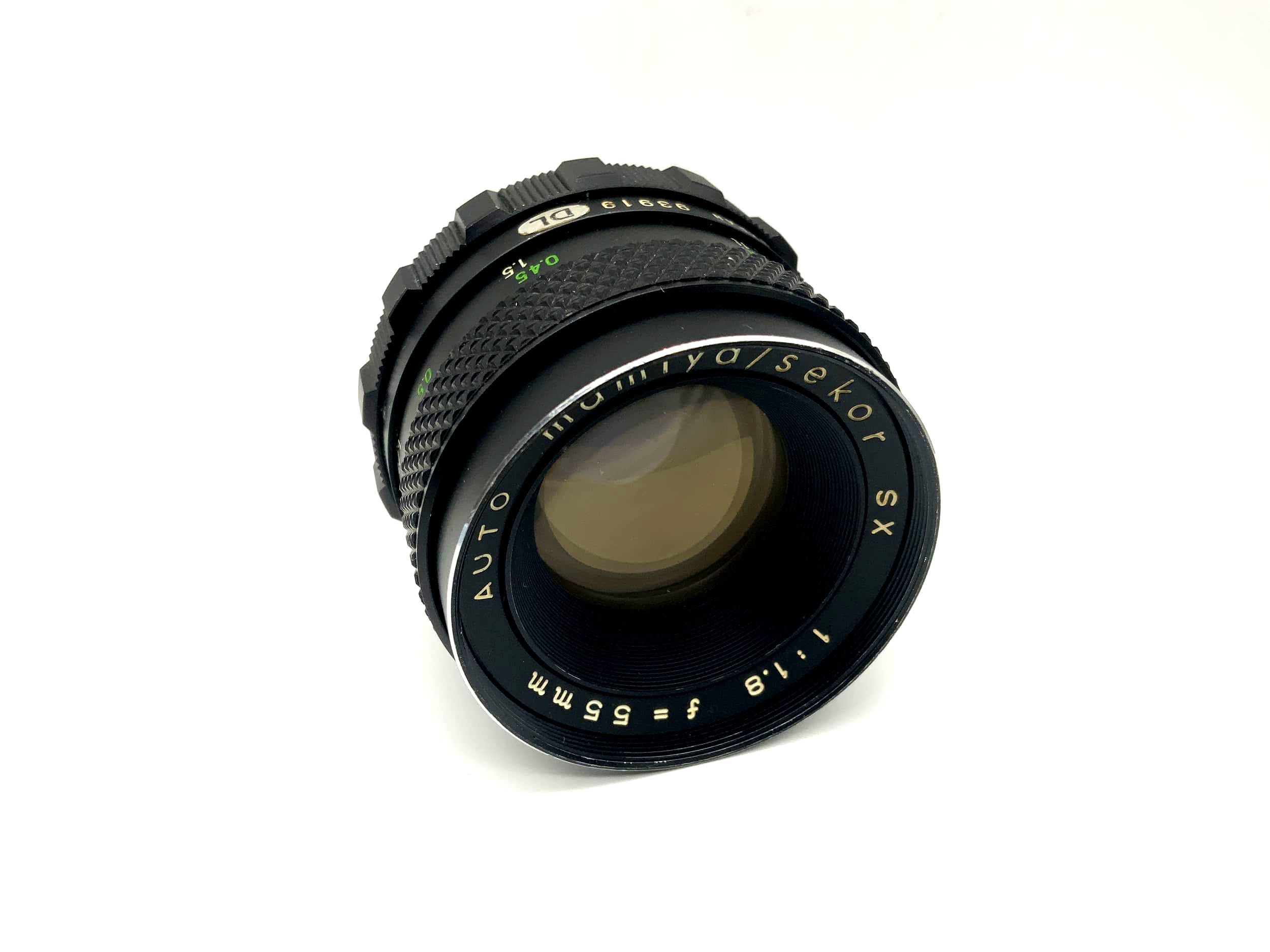Objectif de caméra de voiture Mamiya 55 mm 1:1.8 sekor SX (M42)