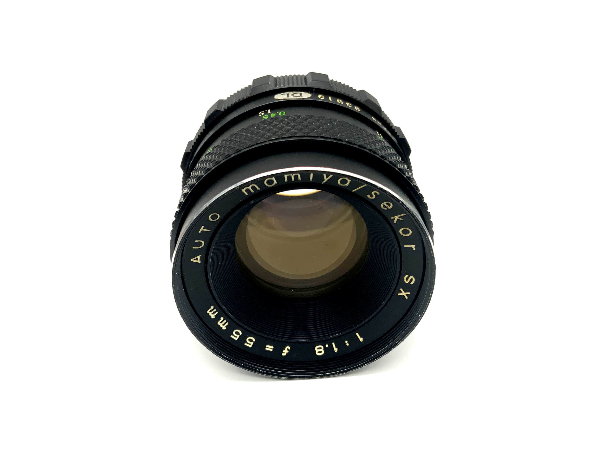 Objectif de caméra de voiture Mamiya 55 mm 1:1.8 sekor SX (M42)