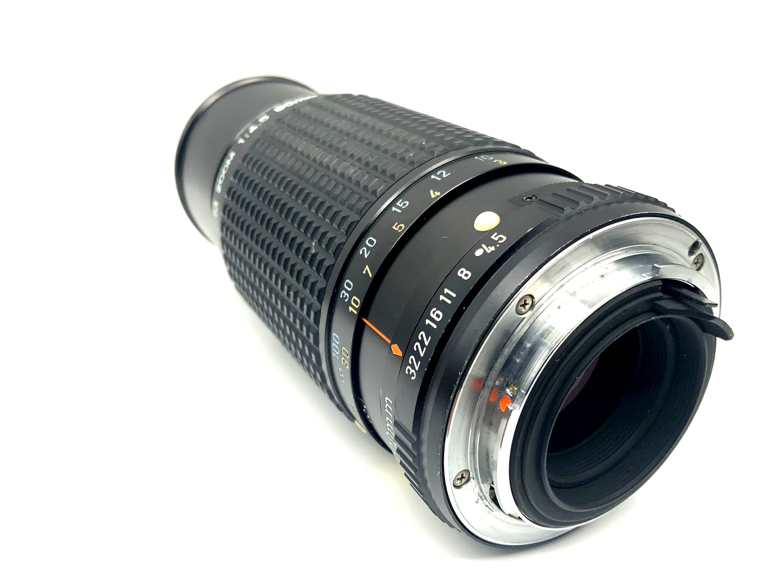 Objectif Pentax 80-200 mm 1:4.5 Asahi SMC Objectif zoom Pentax-M (Pentax K)