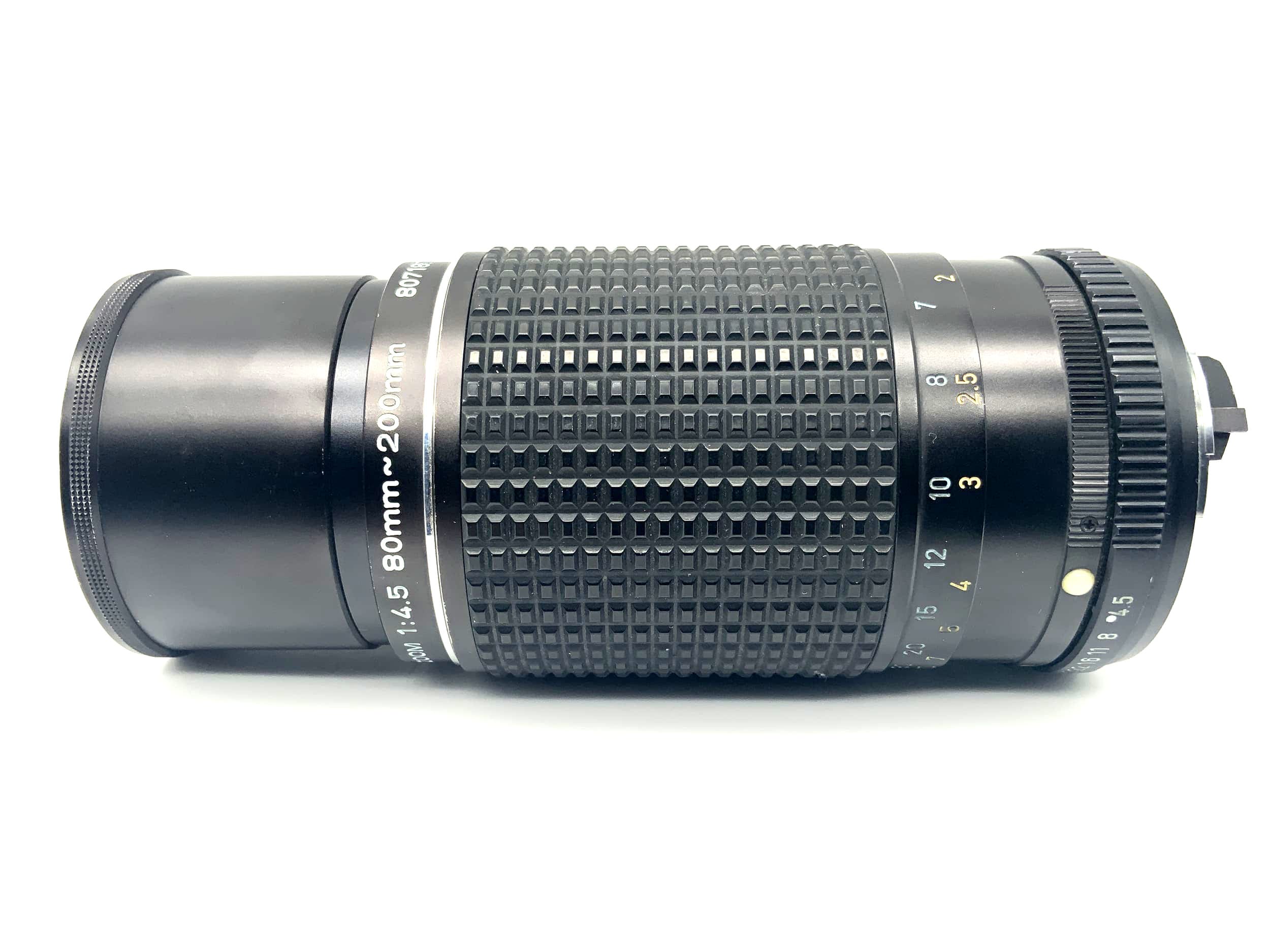 Objectif Pentax 80-200 mm 1:4.5 Asahi SMC Objectif zoom Pentax-M (Pentax K)