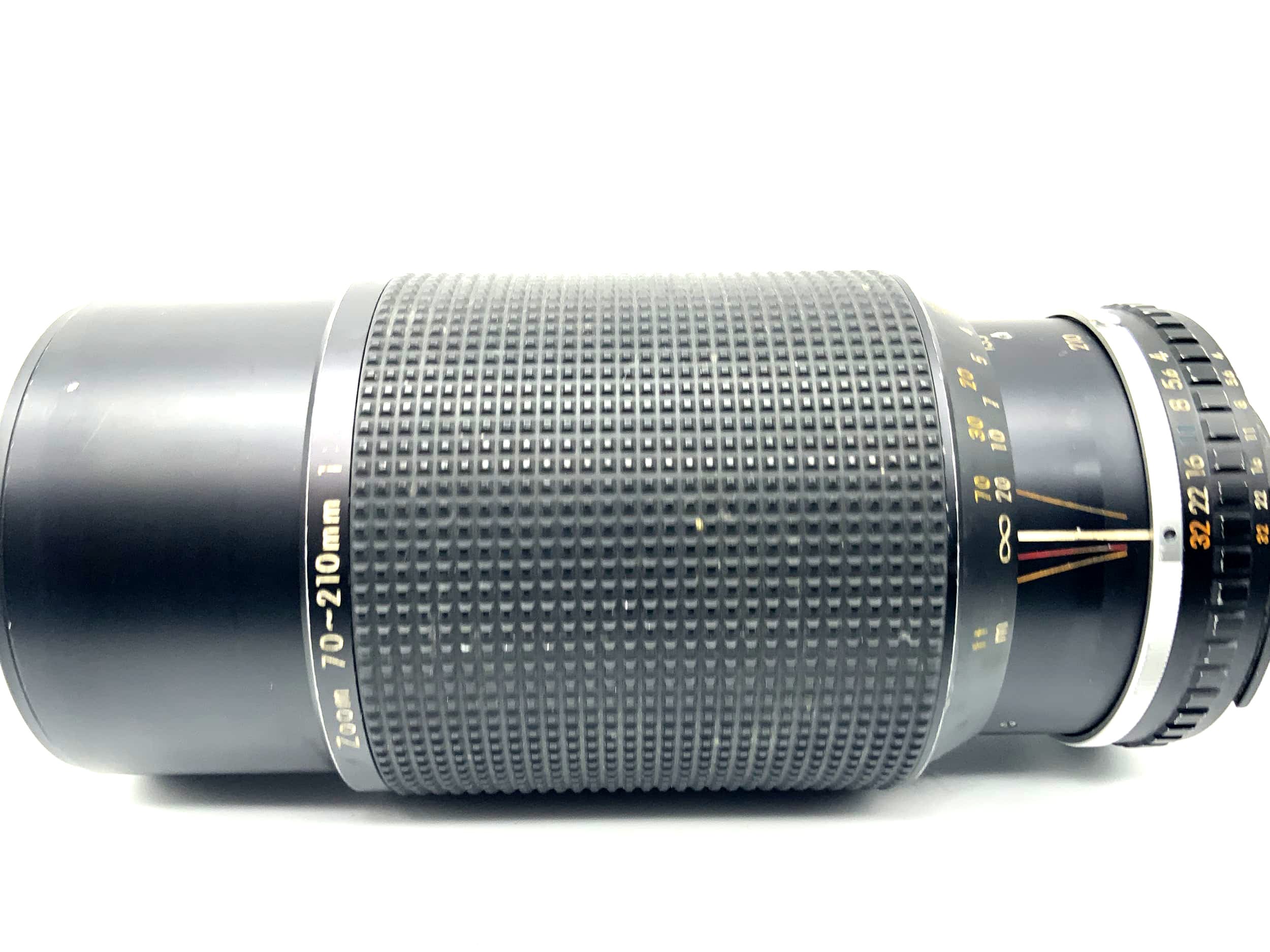 Objectif Nikon 70-210 mm 1:4 Ai-S Zoom Objectif série E (Nikon F)