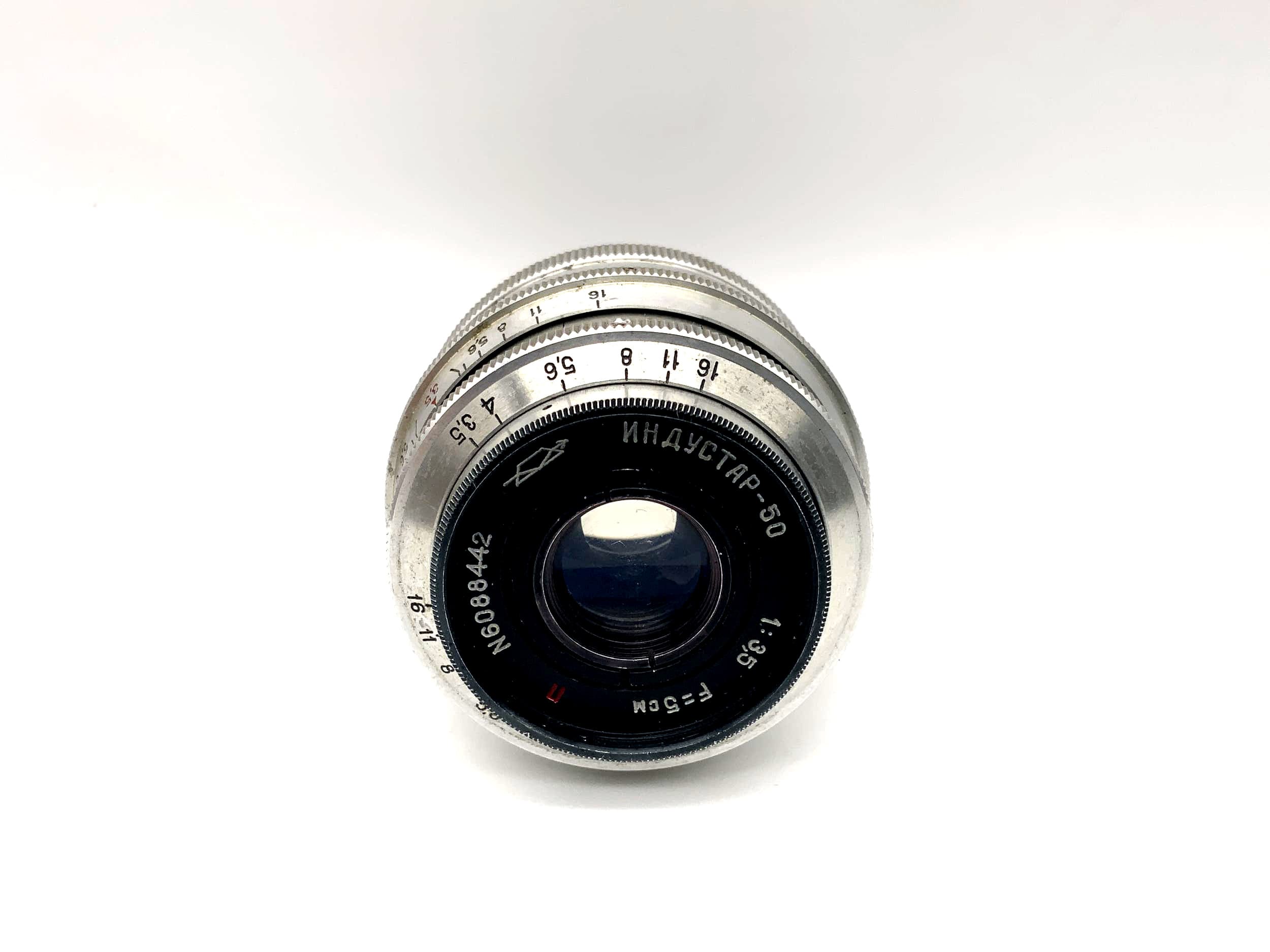 Objectif KMZ 5cm 1:3.5 Industar 50 compatible avec l'objectif Leica 50mm !Nebel! (M39)