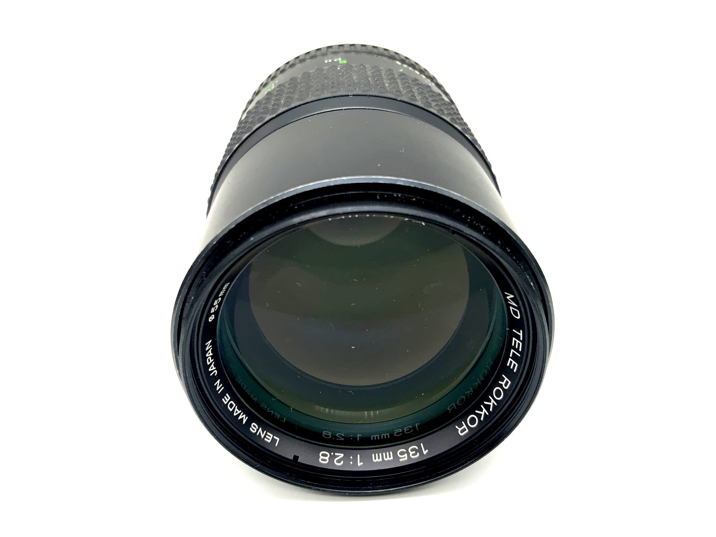 Objectif Minolta 135 mm 1:2.8 MD Tele Rokkor !Champignon! (Minolta MD)